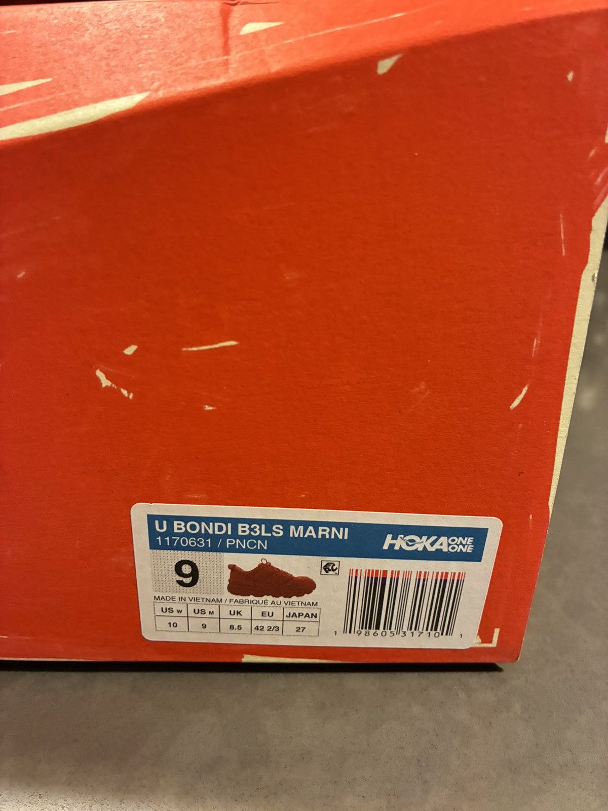 Hoka × Marni Marni Hoka Sneaker on sale Size US 9 / EU 42 - 7 Thumbnail