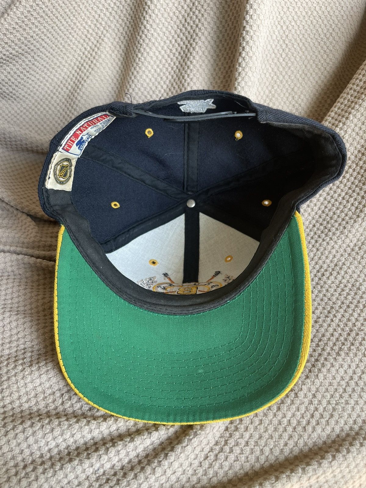 Starter Vintage boston bruins nhl starter snapback hat Size ONE SIZE - 4 Thumbnail