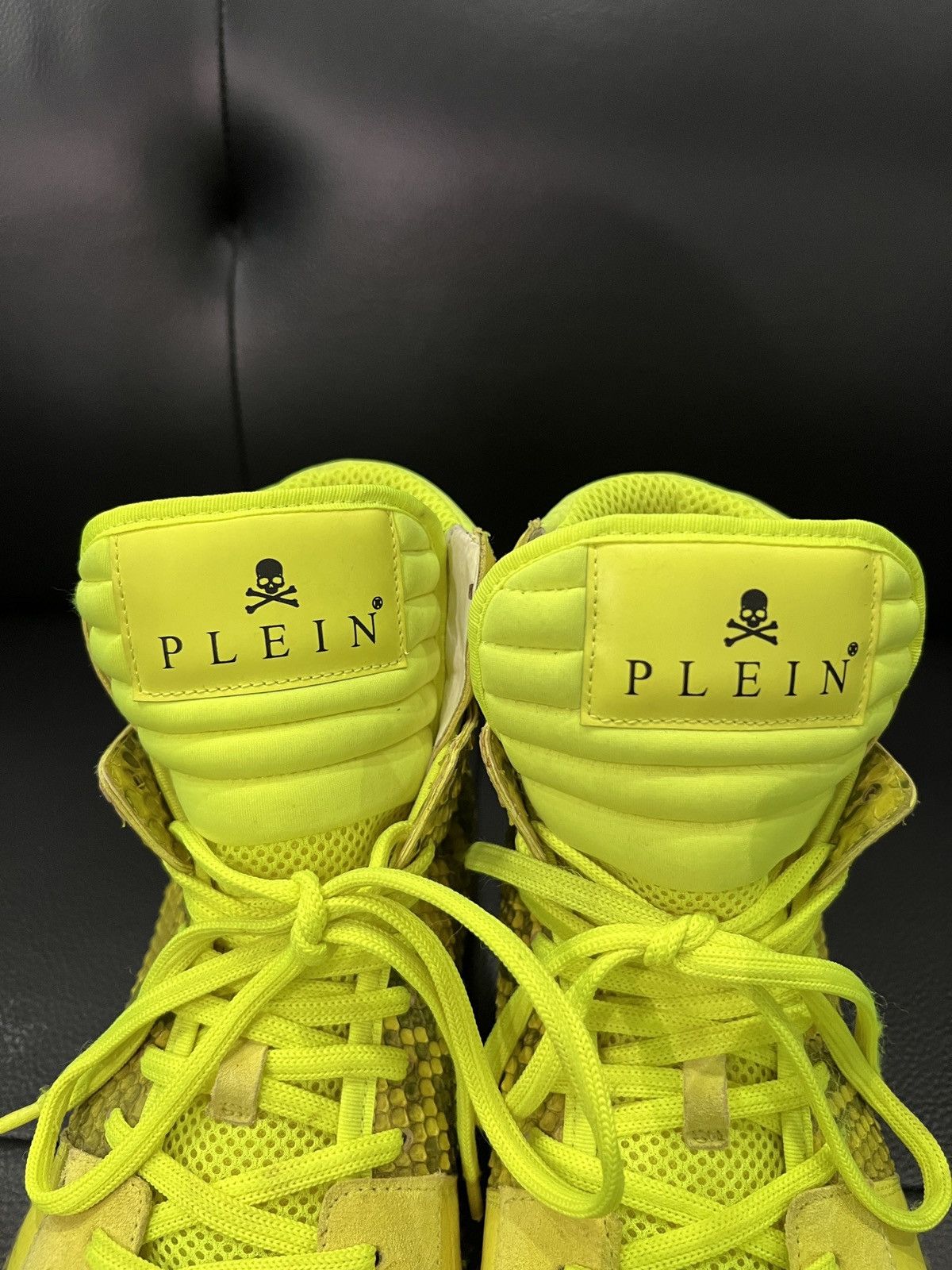 Philipp Plein Philipp Plein Snakeskin Effect “1978” Embroidered High-Top S Size US 9 / EU 42 - 8 Thumbnail
