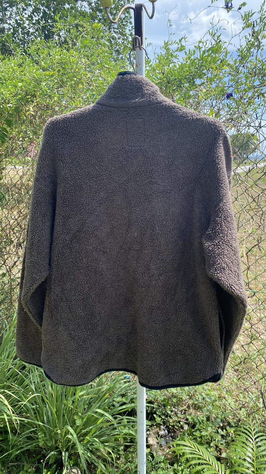 Nike ACG × Vintage 90s Nike ACG Sherpa Brown Fleece -M- Size US M / EU 48-50 / 2 - 2 Thumbnail