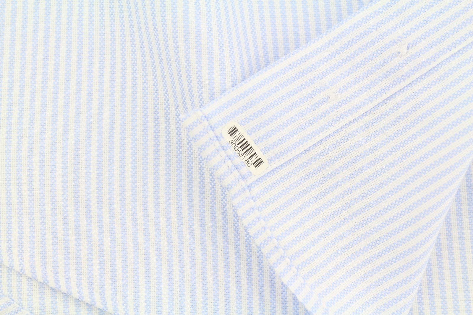 Suitsupply TRY ON XS 41L/16L Pinstriped Cutaway Shirt 86180 Size 42R - 9 Thumbnail