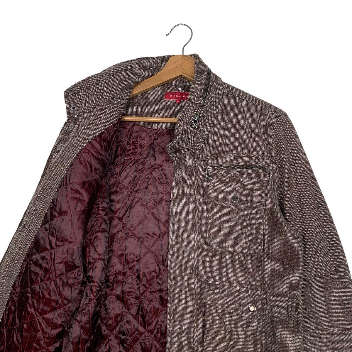 Japanese Brand ANTI-LABEL JEAN Four Pocket Utility Jacket #2938-C133 Size US M / EU 48-50 / 2 - 10 Thumbnail