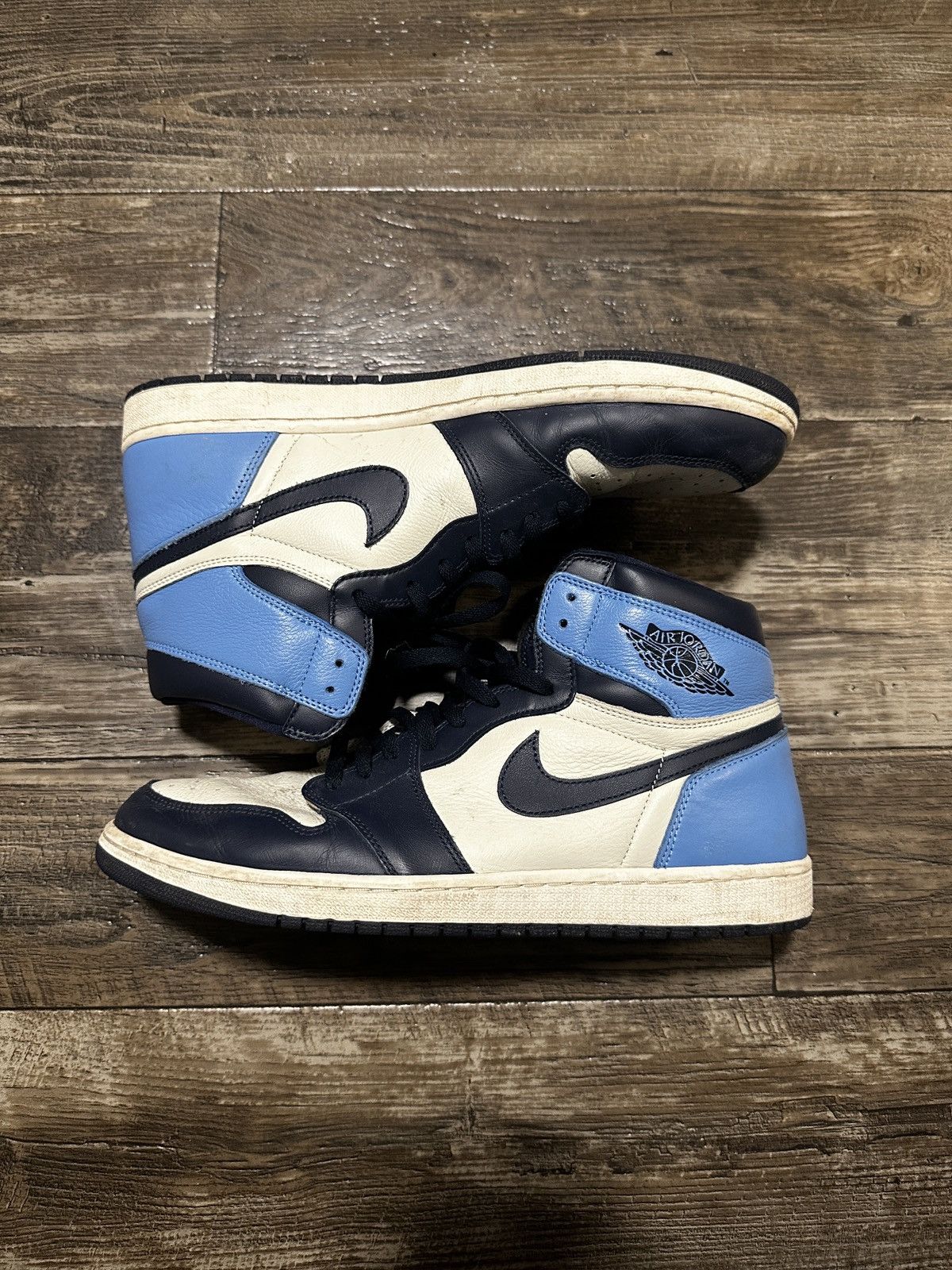 Jordan Brand Nike Air Jordan 1 “Obsidian” Retro High Size US 15 / EU 48 - 2 Thumbnail
