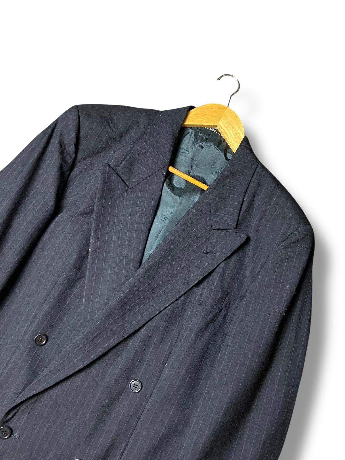 Japanese Brand Valentino Uomo Double Breasted Blazer (145) Size US XXS / EU 40 - 5 Thumbnail