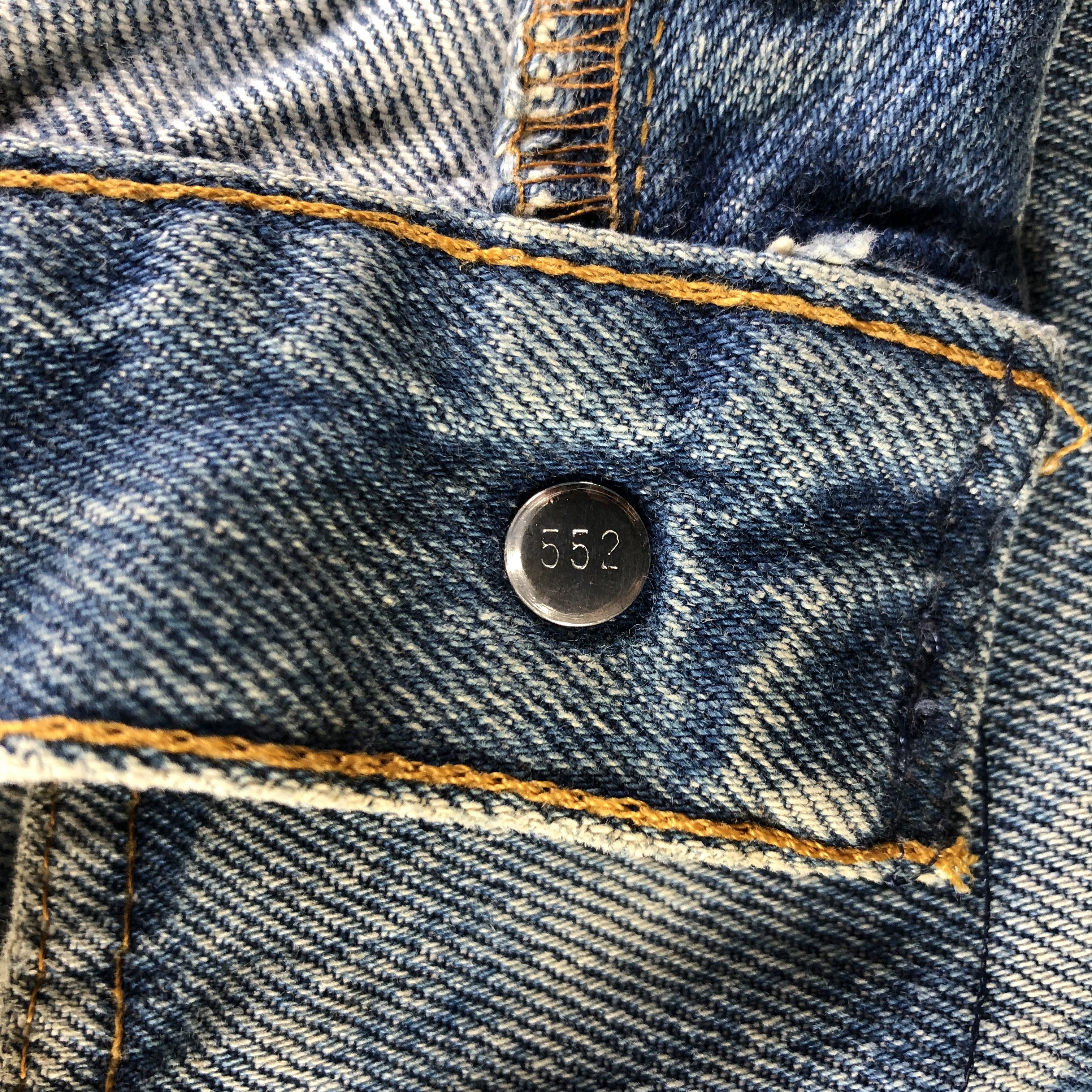 Levi's Vintage Levis 501 Jeans Rusty Ripped Denim KJ2452 Size US 28 / EU 44 - 9 Thumbnail