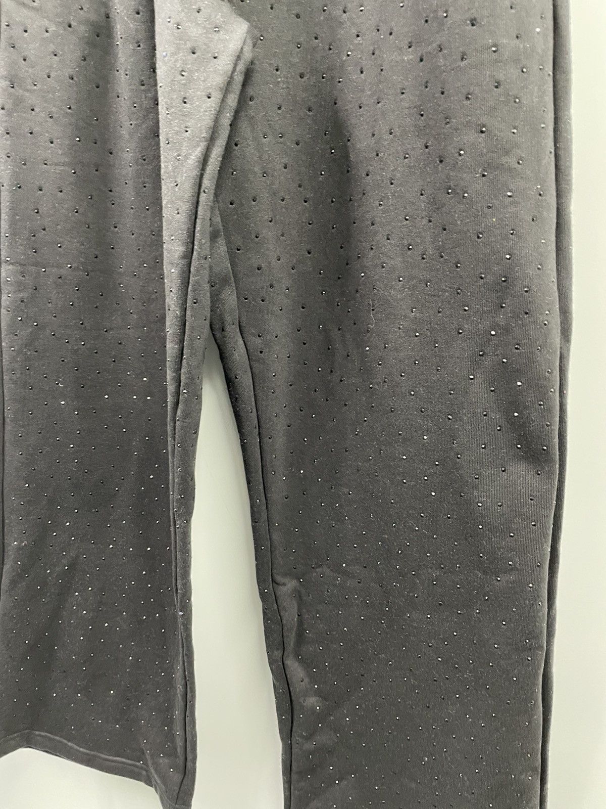 Other Very Distant Studios Black Rhinestone Sweatpants XS Size US 28 / EU 44 - 8 Thumbnail