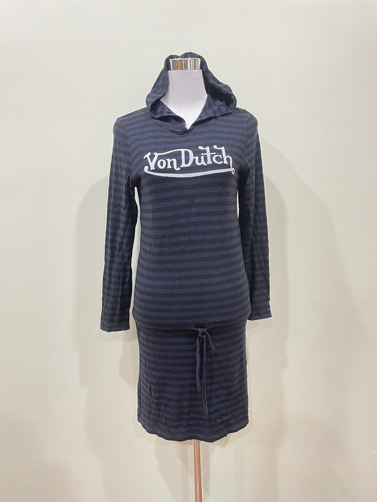 Von Dutch Von Dutch striped hoodie shirt Size M / US 6-8 / IT 42-44 - 1 Thumbnail