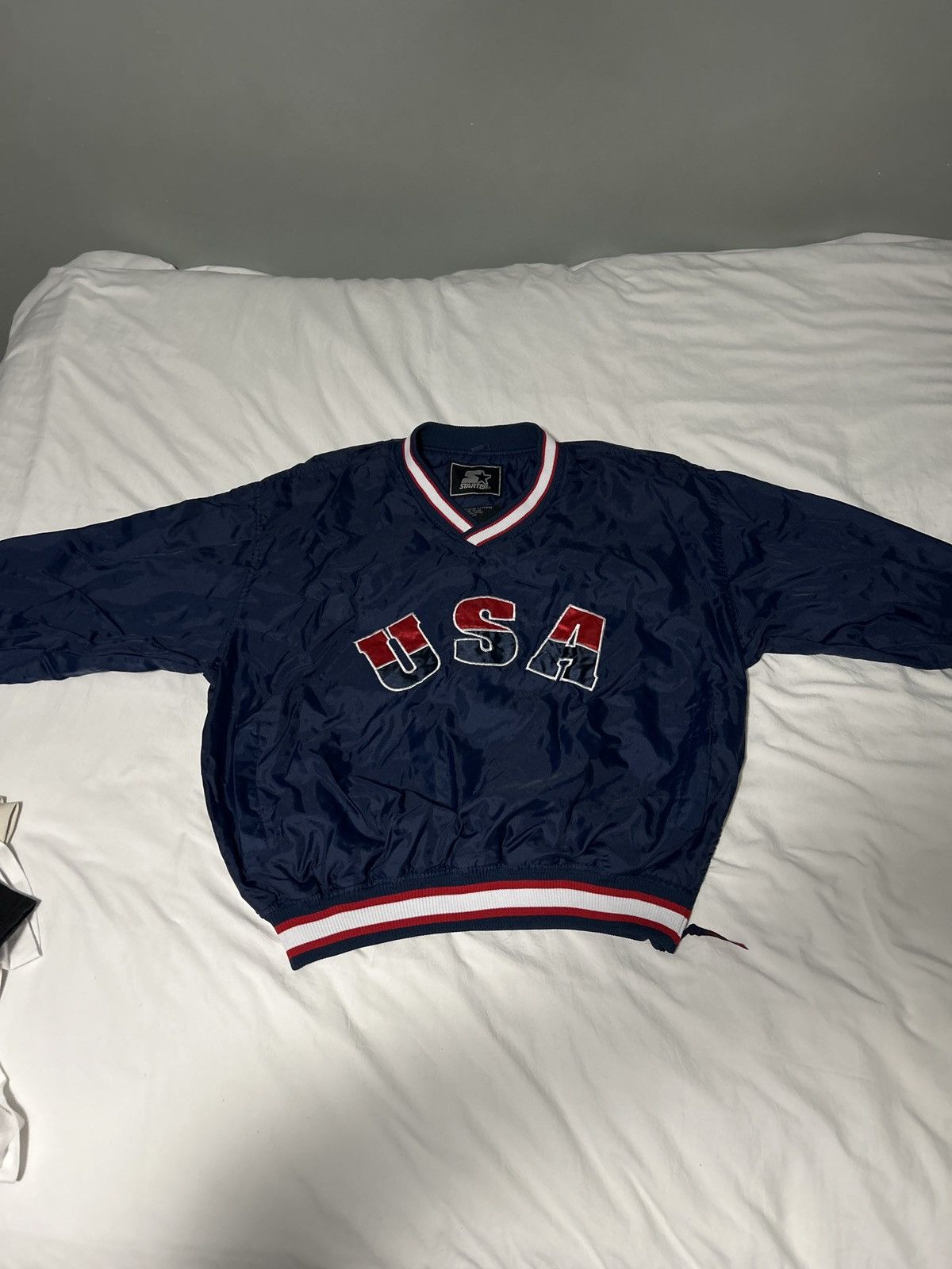 Starter Vintage USA Starter Bomber Jacket Size US L / EU 52-54 / 3 - 1 Thumbnail