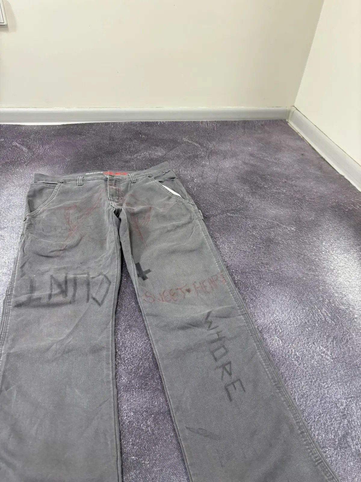 Dickies × Vintage Vintage Dickies Custom Anarchy Cult 1/1 Hype Pants Size US 30 / EU 46 - 9 Thumbnail