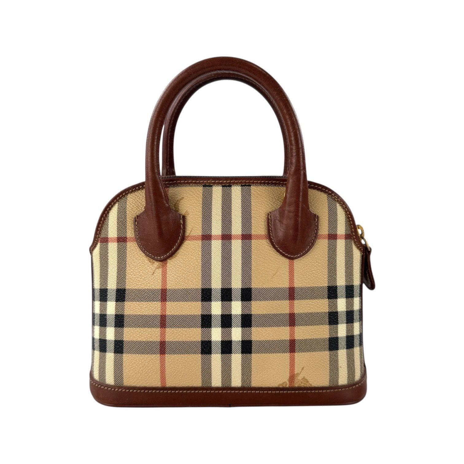 Burberry Burberry Nova Check Shadow Mini Dome Handbag Size ONE SIZE - 2 Thumbnail