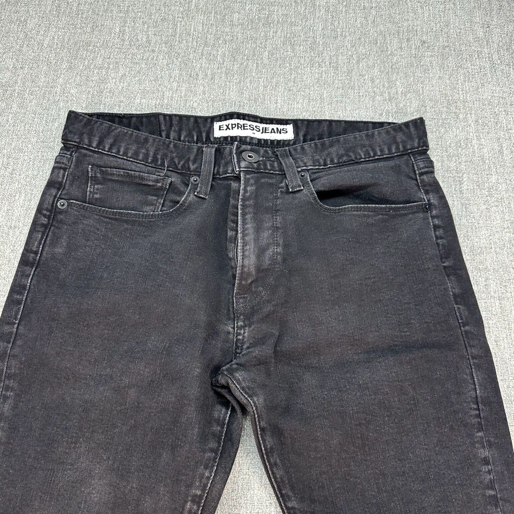 J Crew Flex Mens Jeans Black Slim Fit In Signature Flex 30x30 Ay517 J.Crew 31x30 - Foto 10