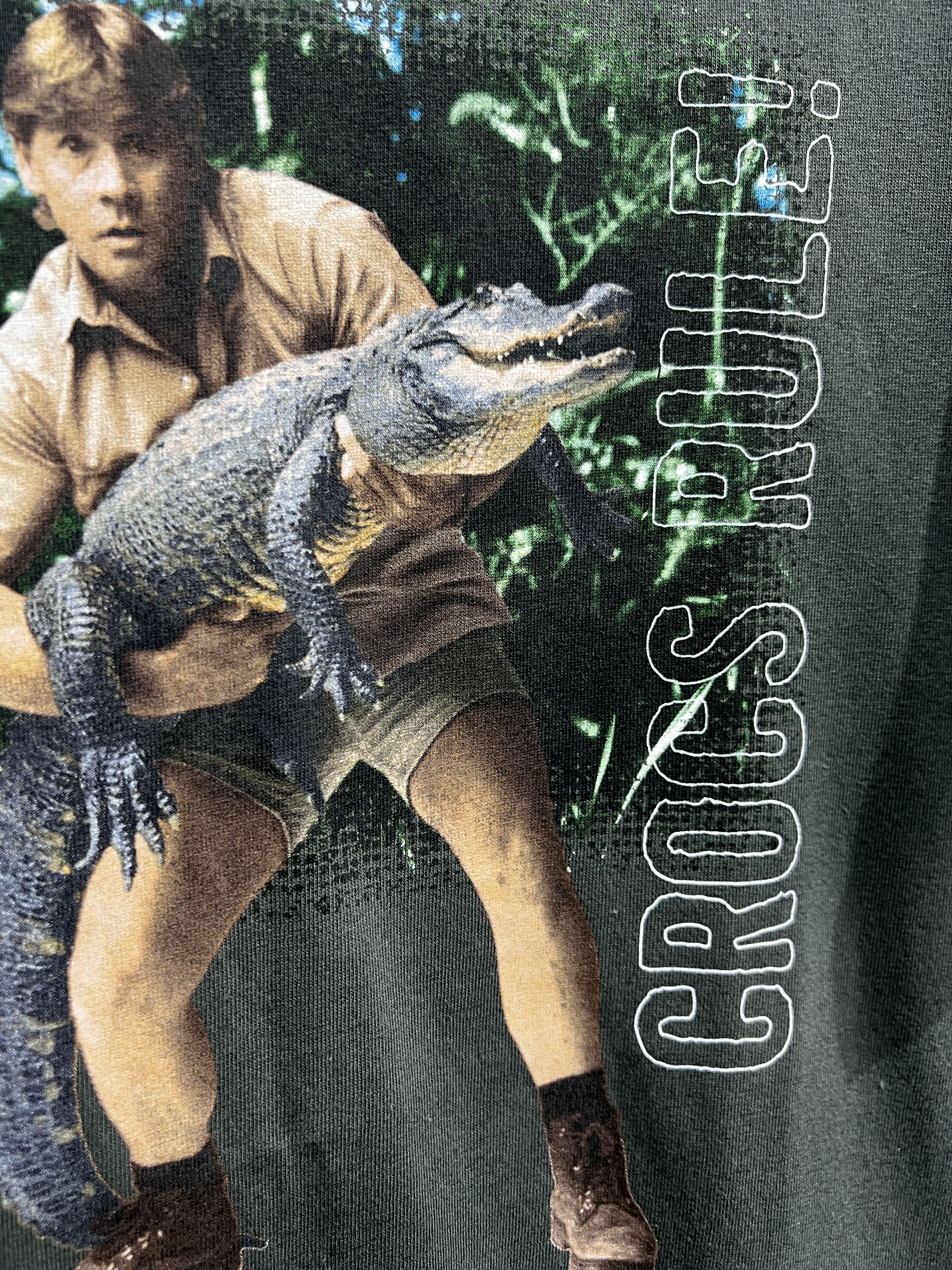 Vintage Vintage 2000 The Crocodile Hunter Steve Irwin T Shirt Size US L / EU 52-54 / 3 - 4 Thumbnail