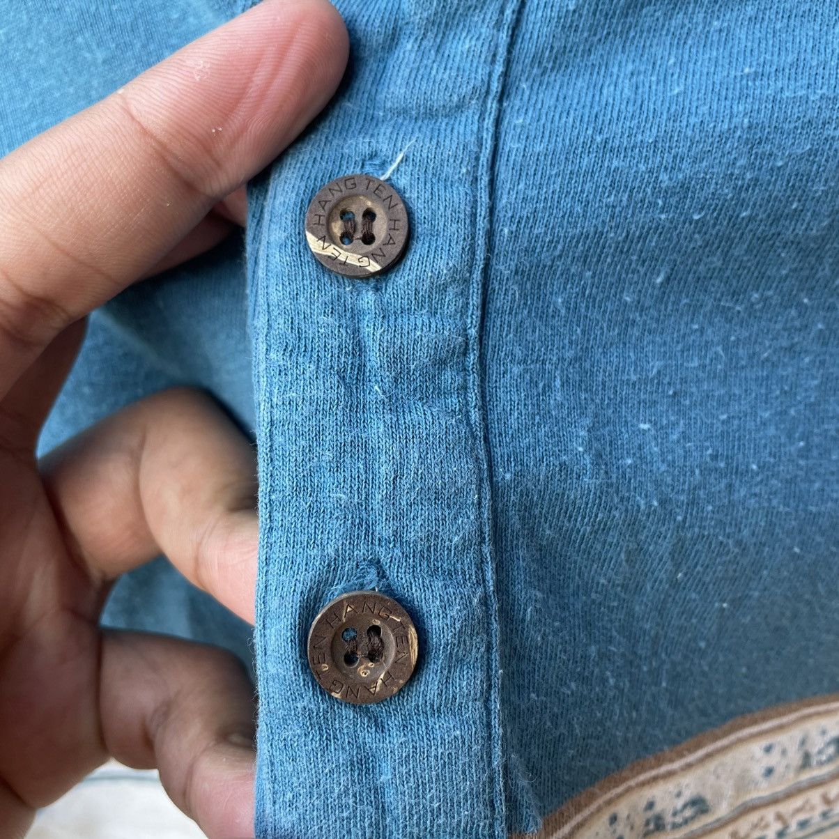 Hang Ten × Vintage 🔥Vintage Hang Ten Two Tone Surf Skate Polos Shirts Size US M / EU 48-50 / 2 - 7 Thumbnail