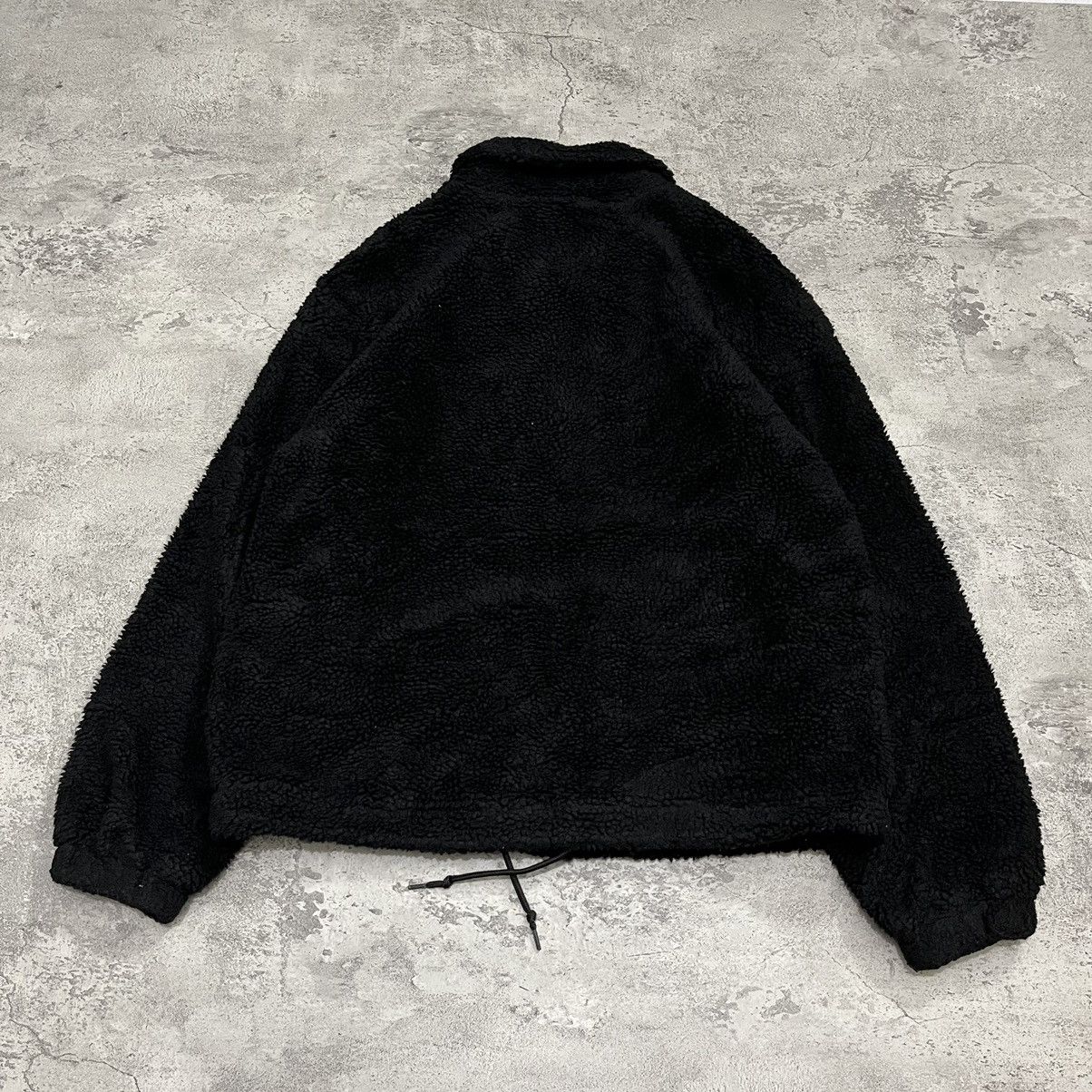 Japanese Brand × X-Girl X-Girl Boa Fleece Coach Jacket - Black Size M / US 6-8 / IT 42-44 - 2 Thumbnail