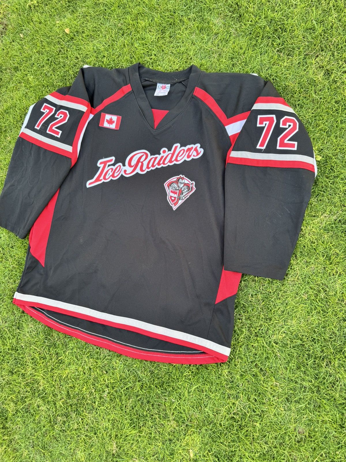 Vintage SHA Sports Design Ice Raiders hockey jersey Size US L / EU 52-54 / 3 - 2 Thumbnail