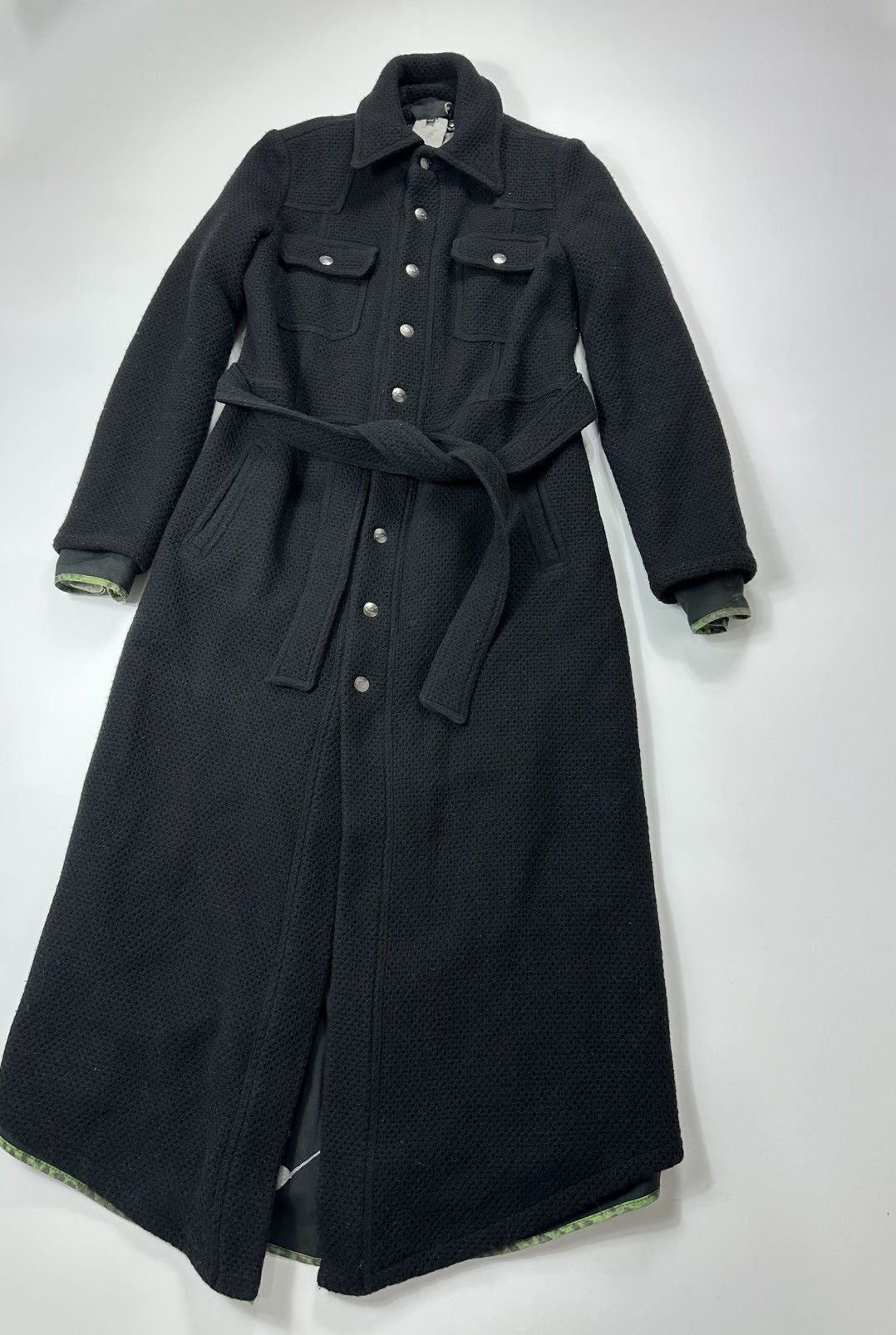 Just Cavalli Just Cavalli Heavy Coat Button Black 44 IT Size M / US 6-8 / IT 42-44 - 4 Thumbnail