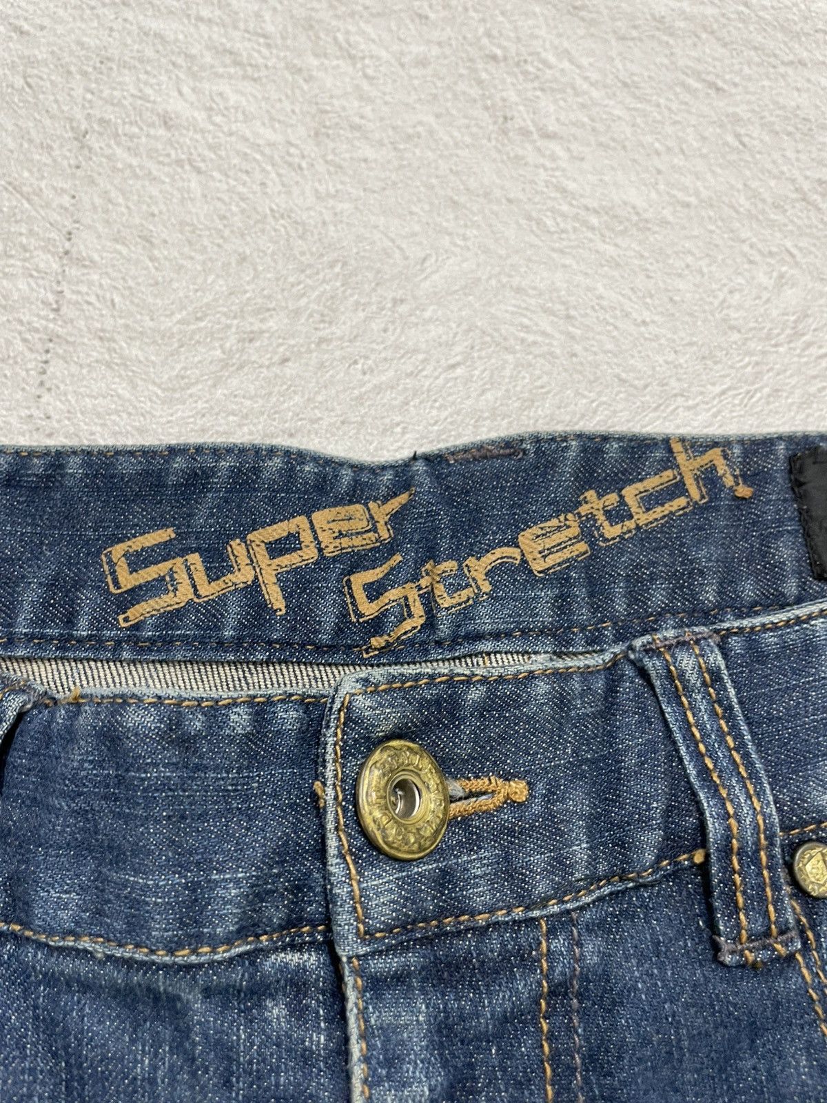 If Six Was Nine 2000s OPT Washed Denim y2k Size US 36 / EU 52 - 5 Thumbnail