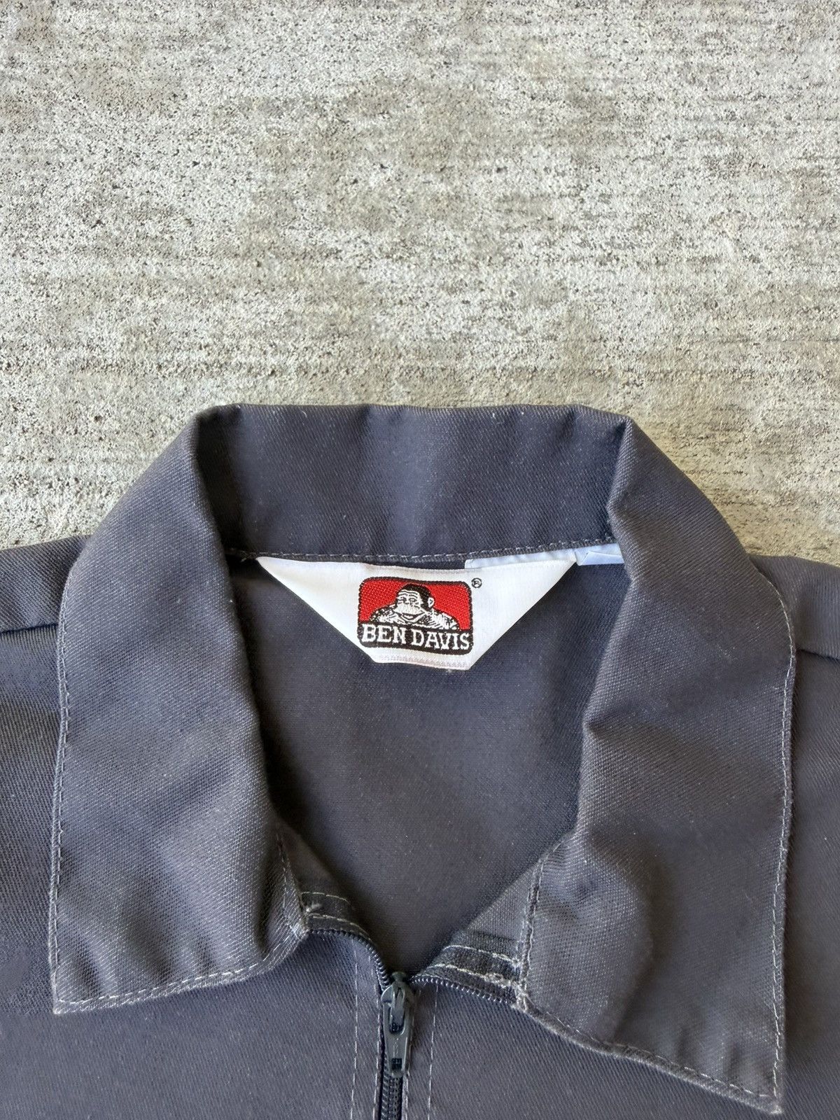 Ben Davis Ben Davis Workwear Quarter Zip Polo Short Sleeve Size US XL / EU 56 / 4 - 4 Thumbnail