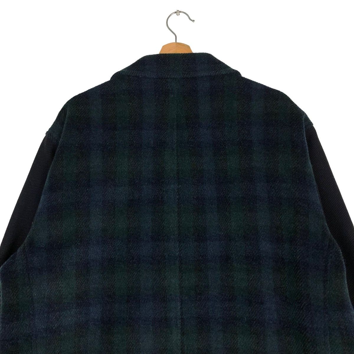 Japanese Brand VINTAGE WOOL DOUBLE BREAST BIKER JACKET RENOWN ISSEY MIYAKE Size US M / EU 48-50 / 2 - 9 Thumbnail
