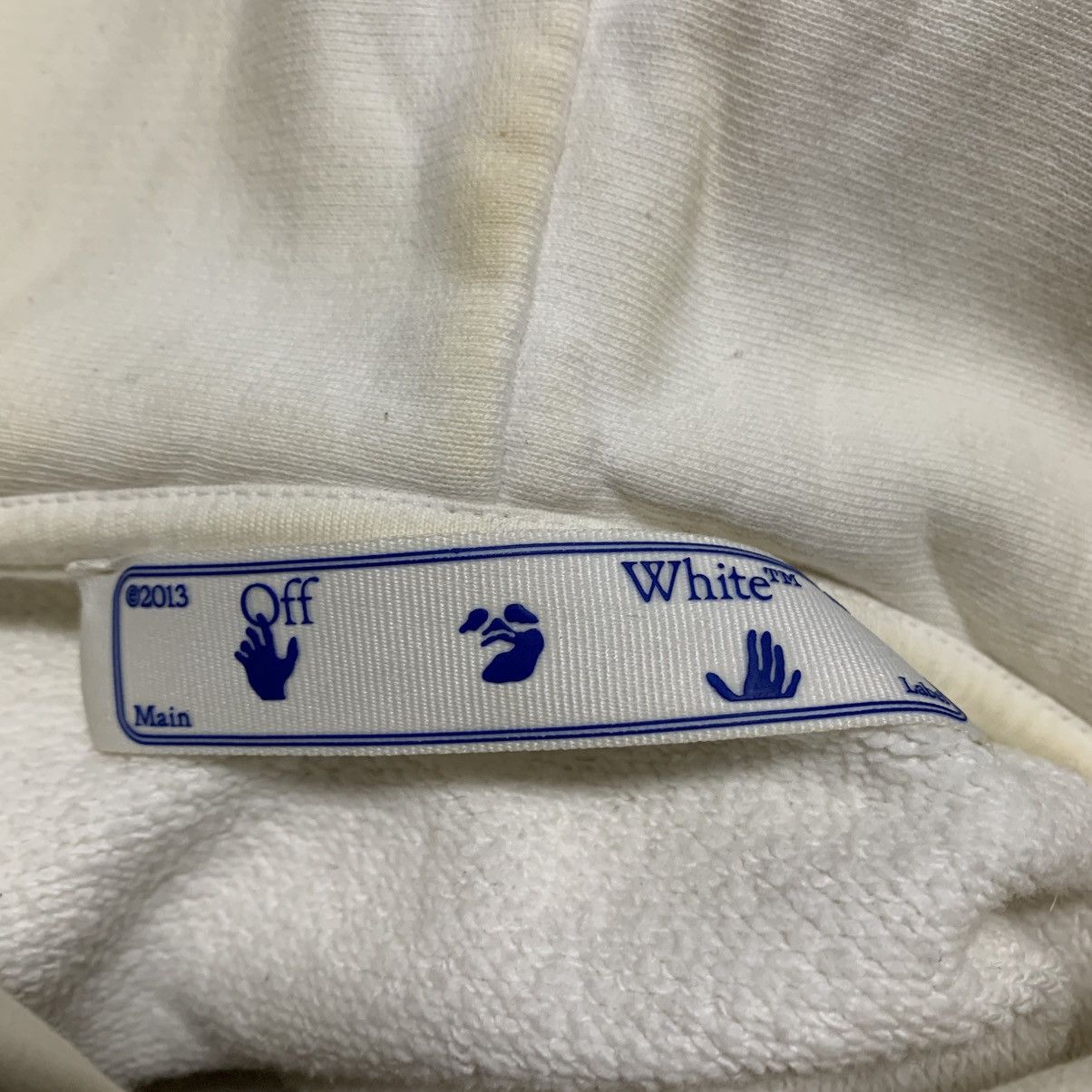 Off-White Off White Medium Caravaggio Painting White Hoodie Virgil Size US M / EU 48-50 / 2 - 8 Thumbnail