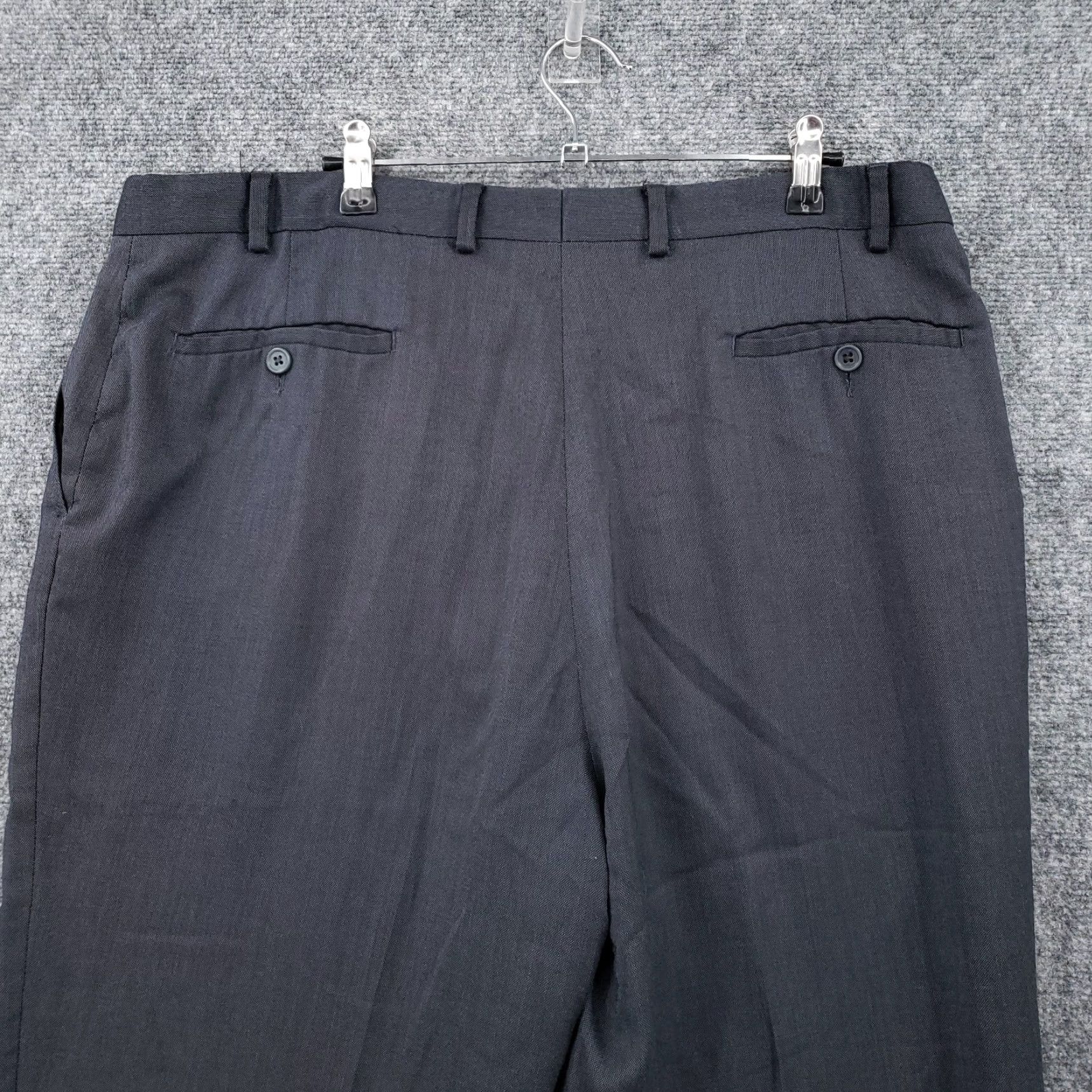 Michael Kors Michael Kors Dress Pants Mens 38x34 Gray Mid-Rise Straight Leg Business Casual Dress Pants Size US 38 / EU 54 - 6 Thumbnail