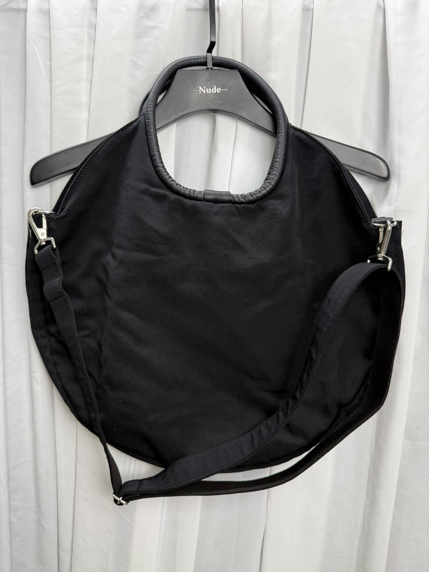 Yohji Yamamoto Yohji Yamamoto Noir Zip Ring Crossbody Bag Size ONE SIZE - 1 Thumbnail