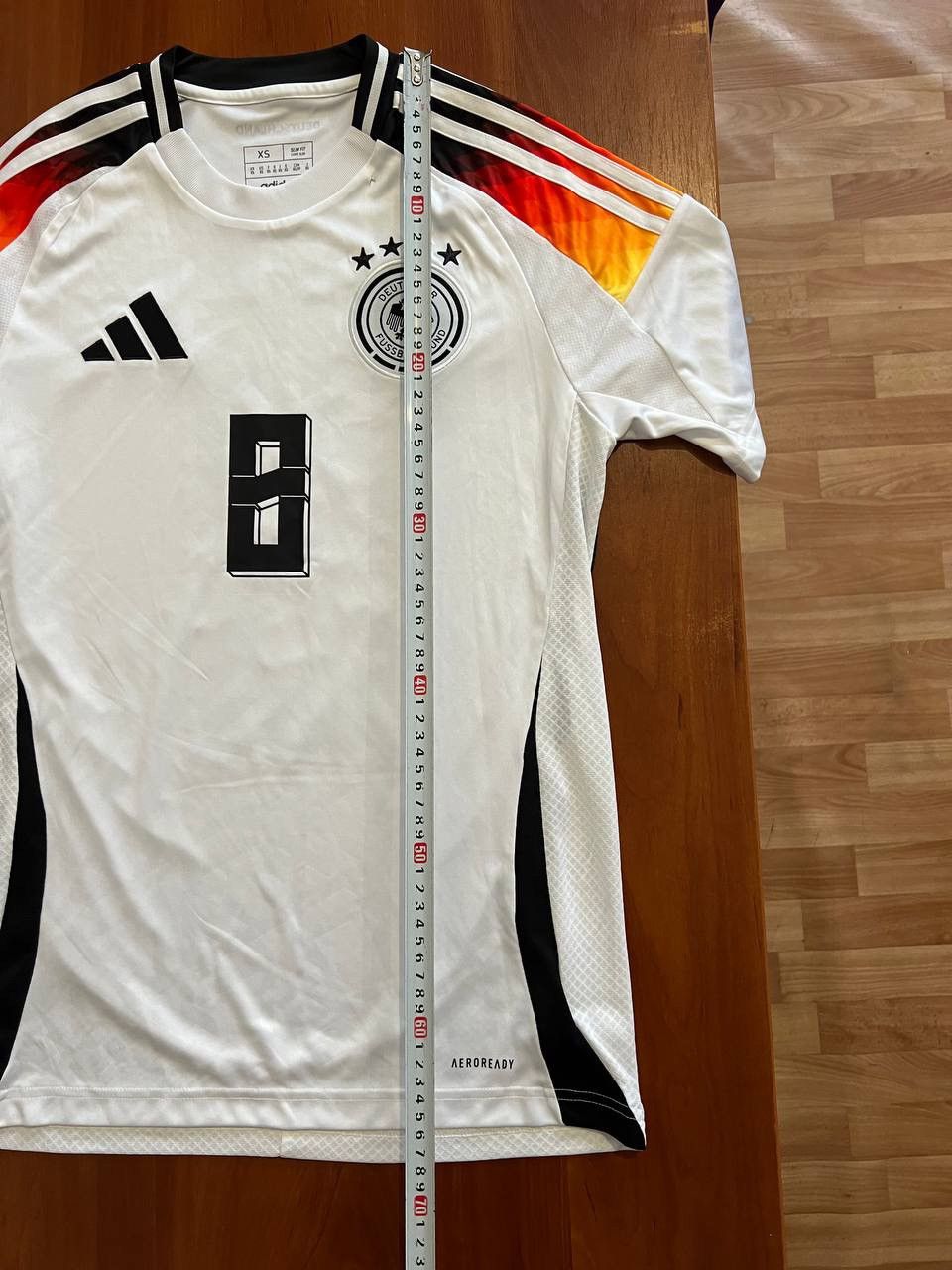 Adidas 2024/25 GERMANY TEAM #8 KROOS HOME SOCCER JERSEY SHIRT XS Size US XS / EU 42 / 0 - 17 Thumbnail