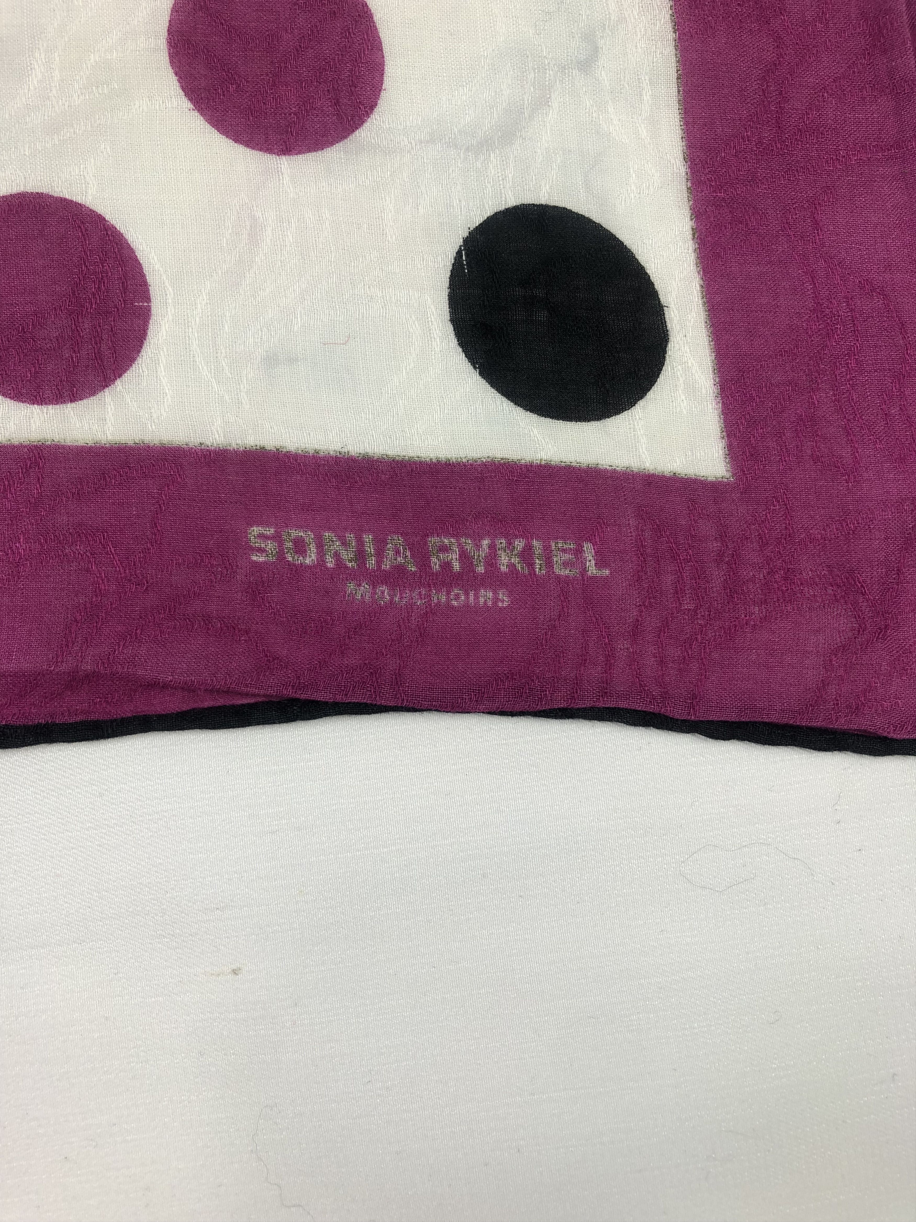 Sonia Rykiel × Vintage Sonia Rykiel Mouchoirs Handkerchief / Bandana / Neckerchief Size ONE SIZE - 5 Thumbnail