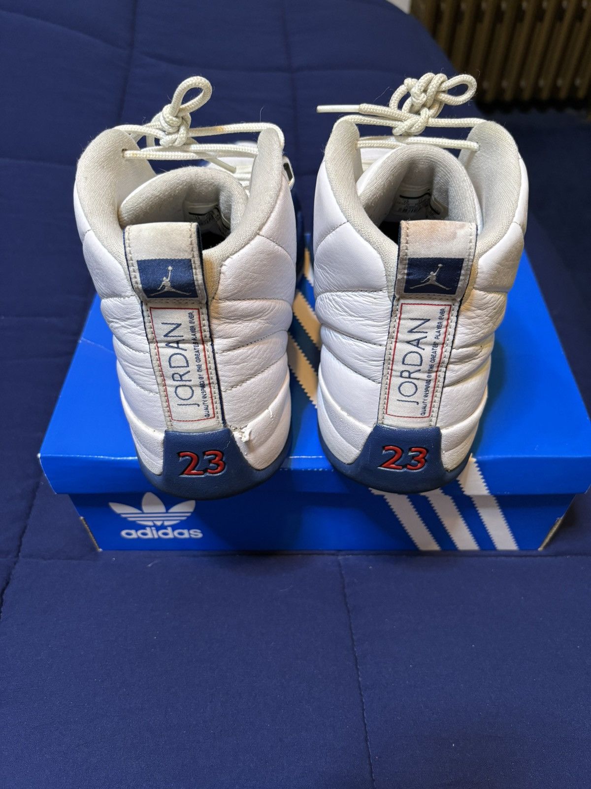 Jordan Brand Jordan 12 Retro French Blue 2016 Size 12 Size US 12 / EU 45 - 5 Thumbnail