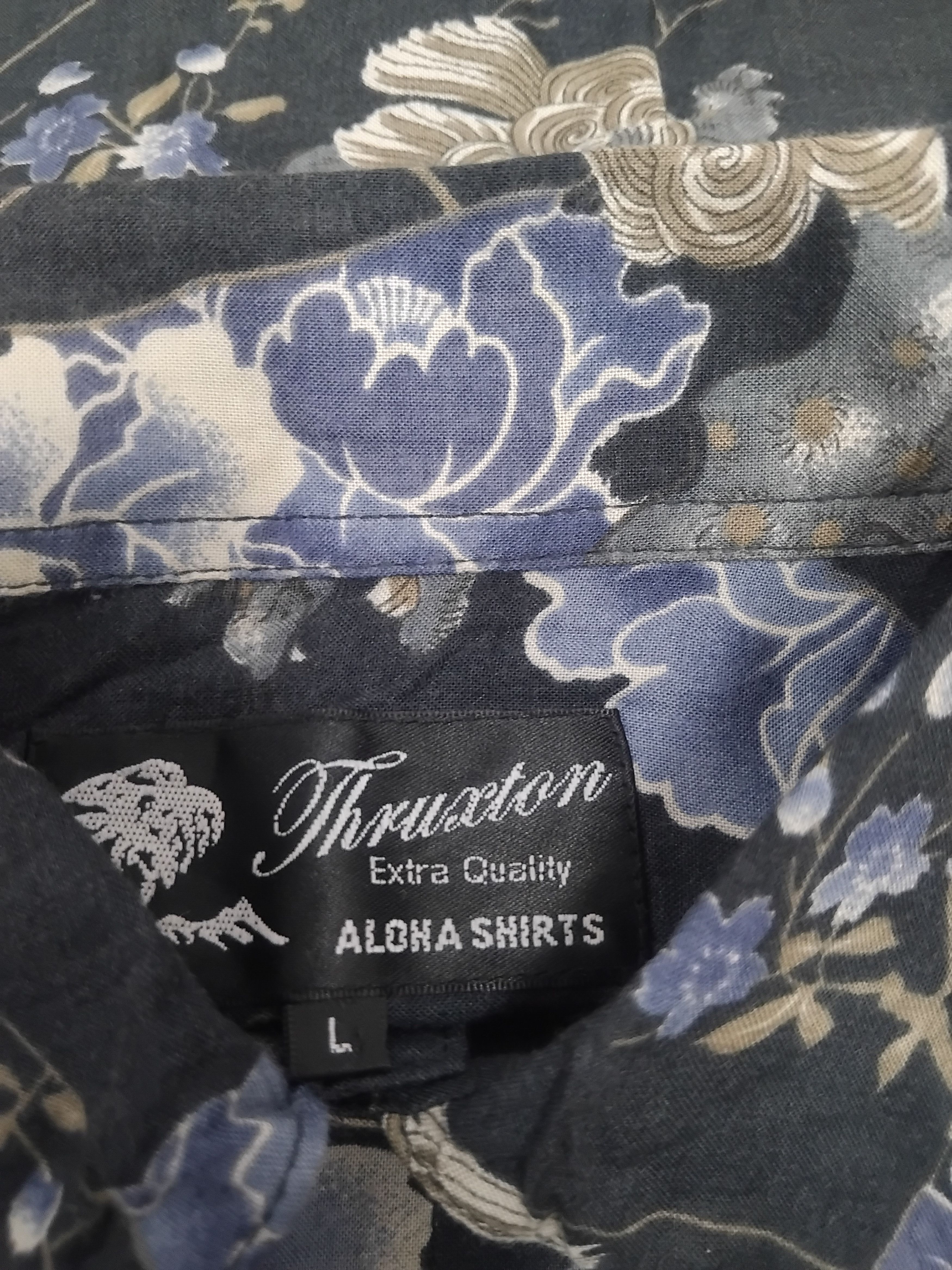Japanese Brand 💥Thruxton japan tradition 100% rayon Hawaiian shirt Size US L / EU 52-54 / 3 - 2 Thumbnail