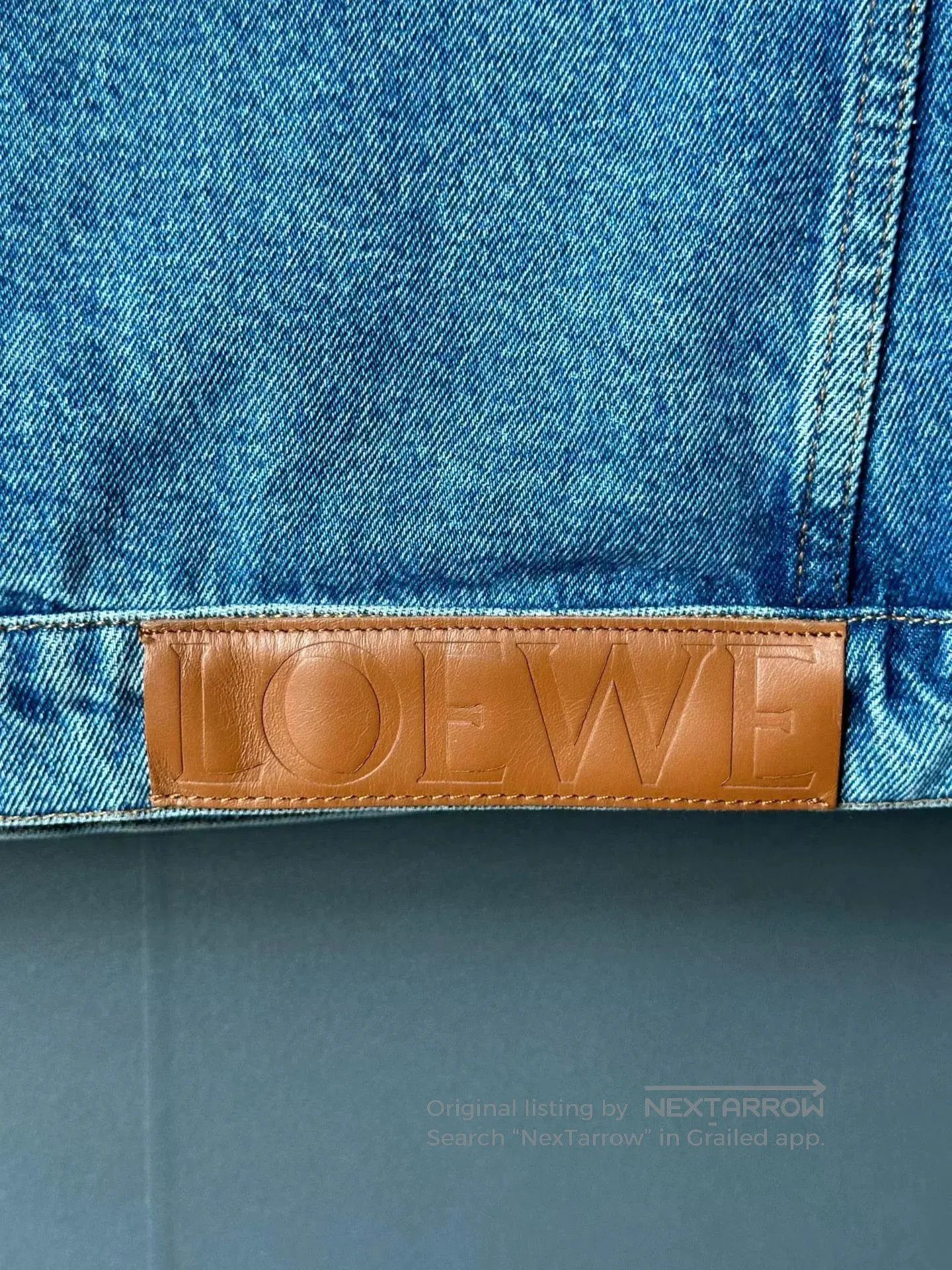 Loewe Loewe Shearling Collar Denim Jacket. Size US XL / EU 56 / 4 - 8 Thumbnail