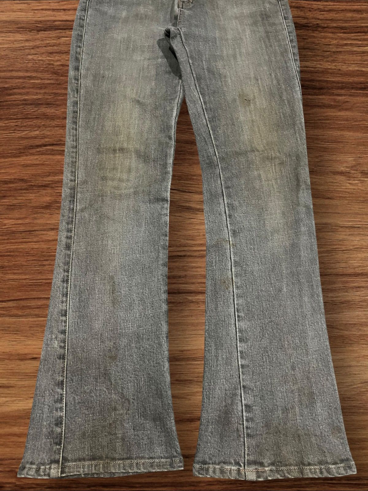 Hysteric Glamour × Japanese Brand Vintage Japanese Brand Daily Topic Grunge Style Flare Jeans Size 28" / US 6 / IT 42 - 7 Thumbnail