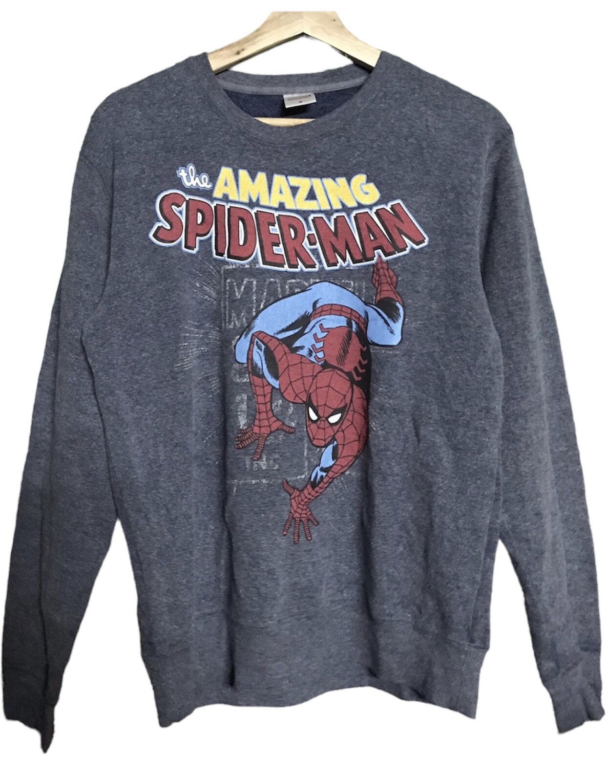 Marvel Comics Spiderman Sweatshirt Big Logo Pullover Size US M / EU 48-50 / 2 - 1 Thumbnail
