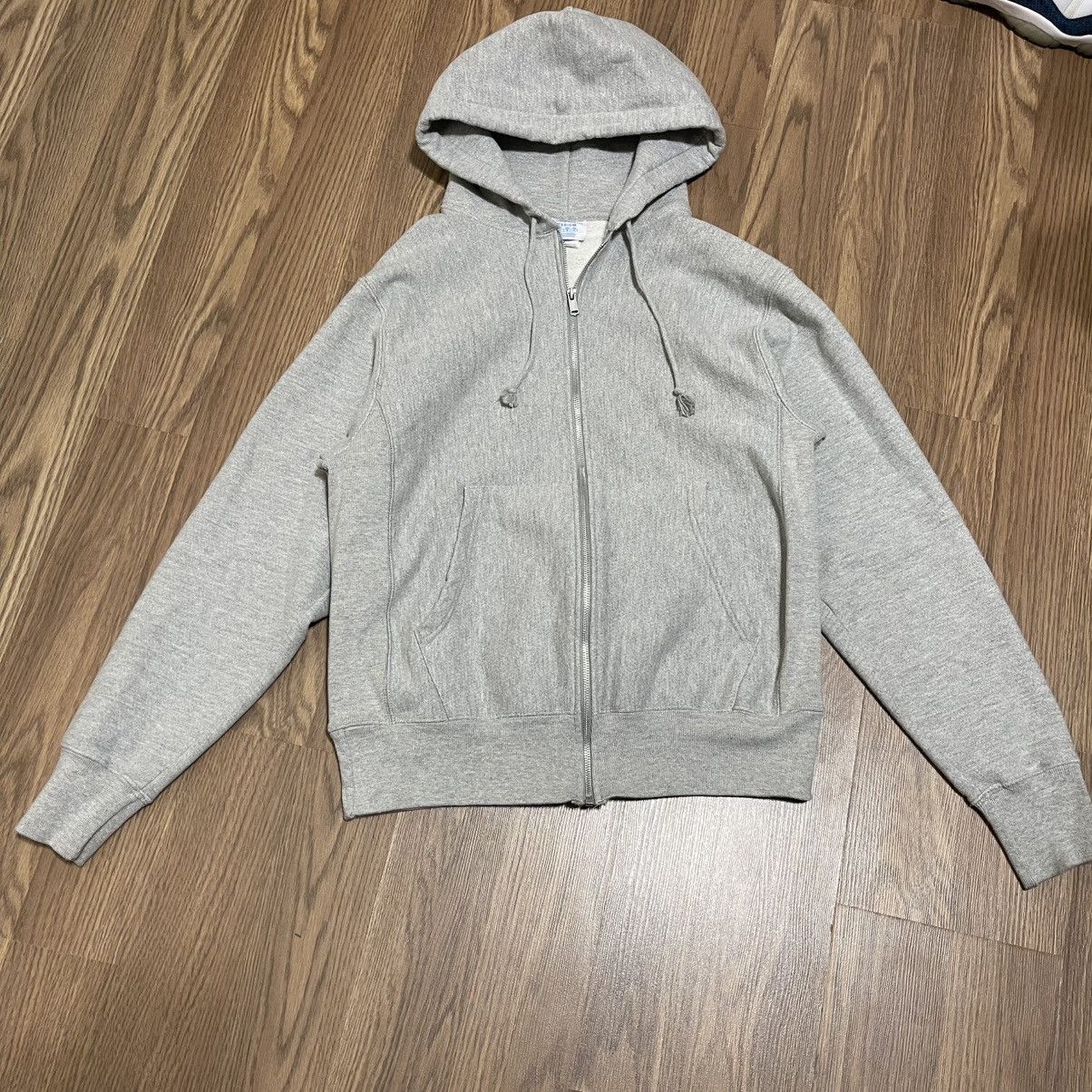 Champion Rare Grey Champion reverse weave hoodie medium Size US M / EU 48-50 / 2 - 2 Thumbnail