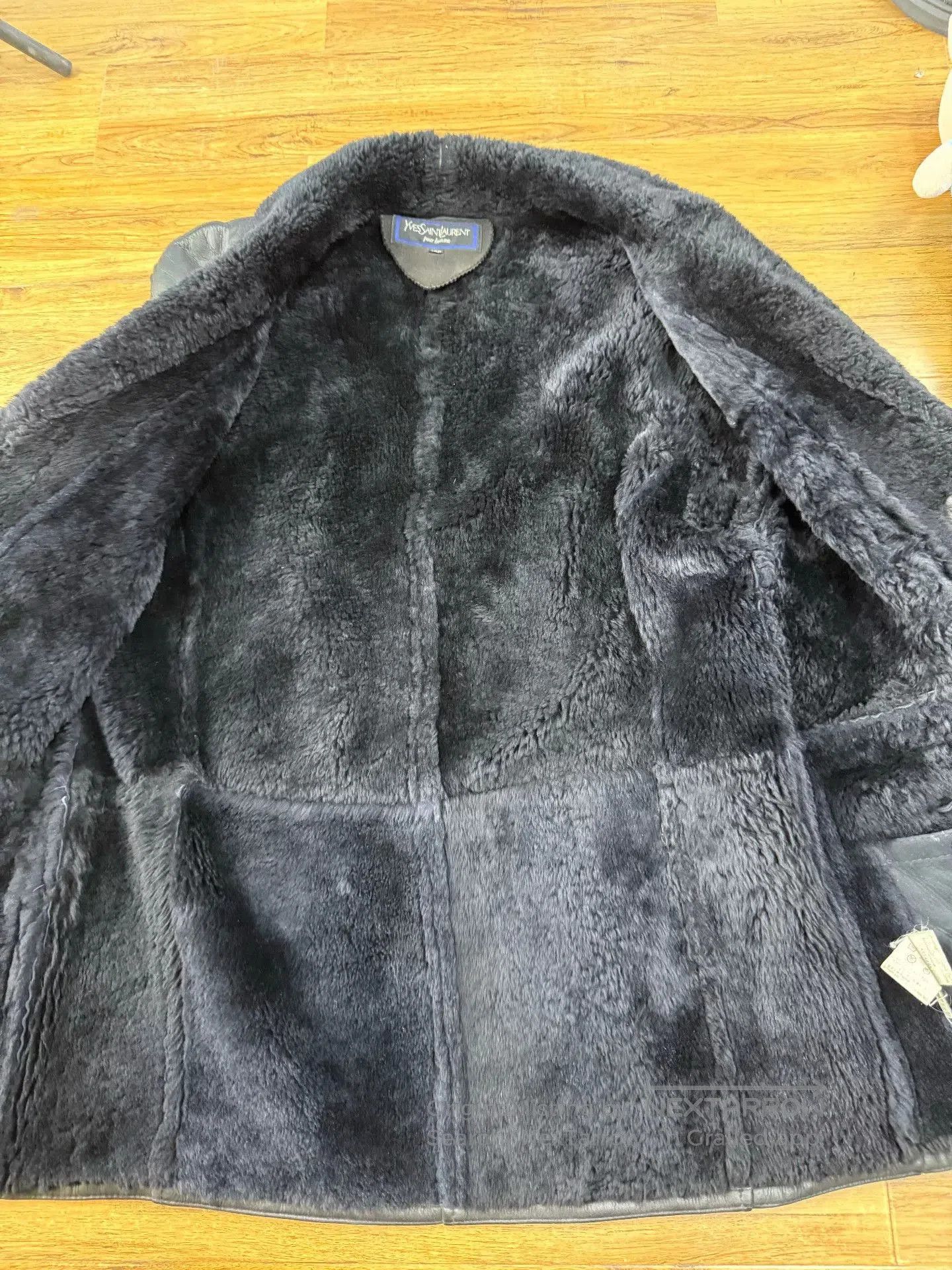 Yves Saint Laurent YSL Men's Lambskin Leather Jacket. Size US XL / EU 56 / 4 - 3 Thumbnail