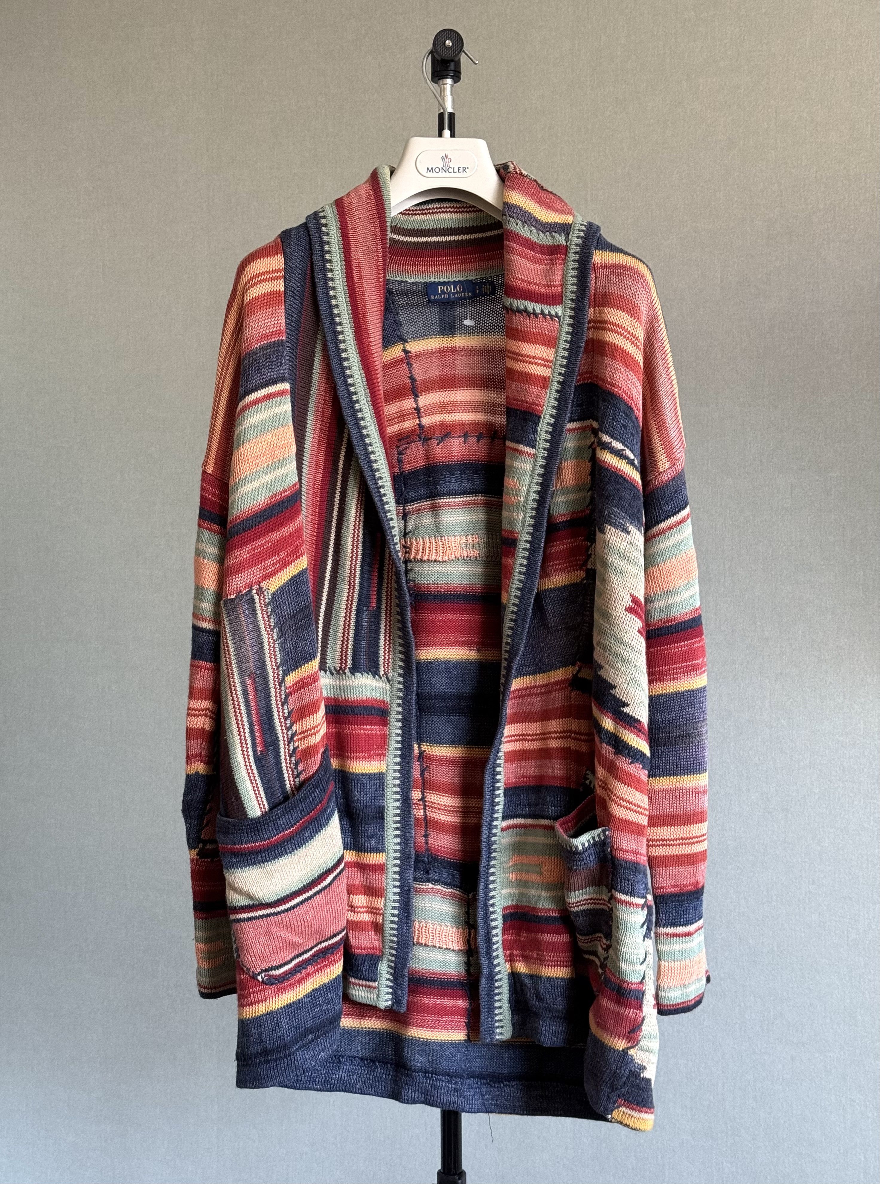Ralph Lauren POLO RALPH LAUREN Multicolour linen cotton silk cardigan Size S / US 4 / IT 40 - 4 Thumbnail