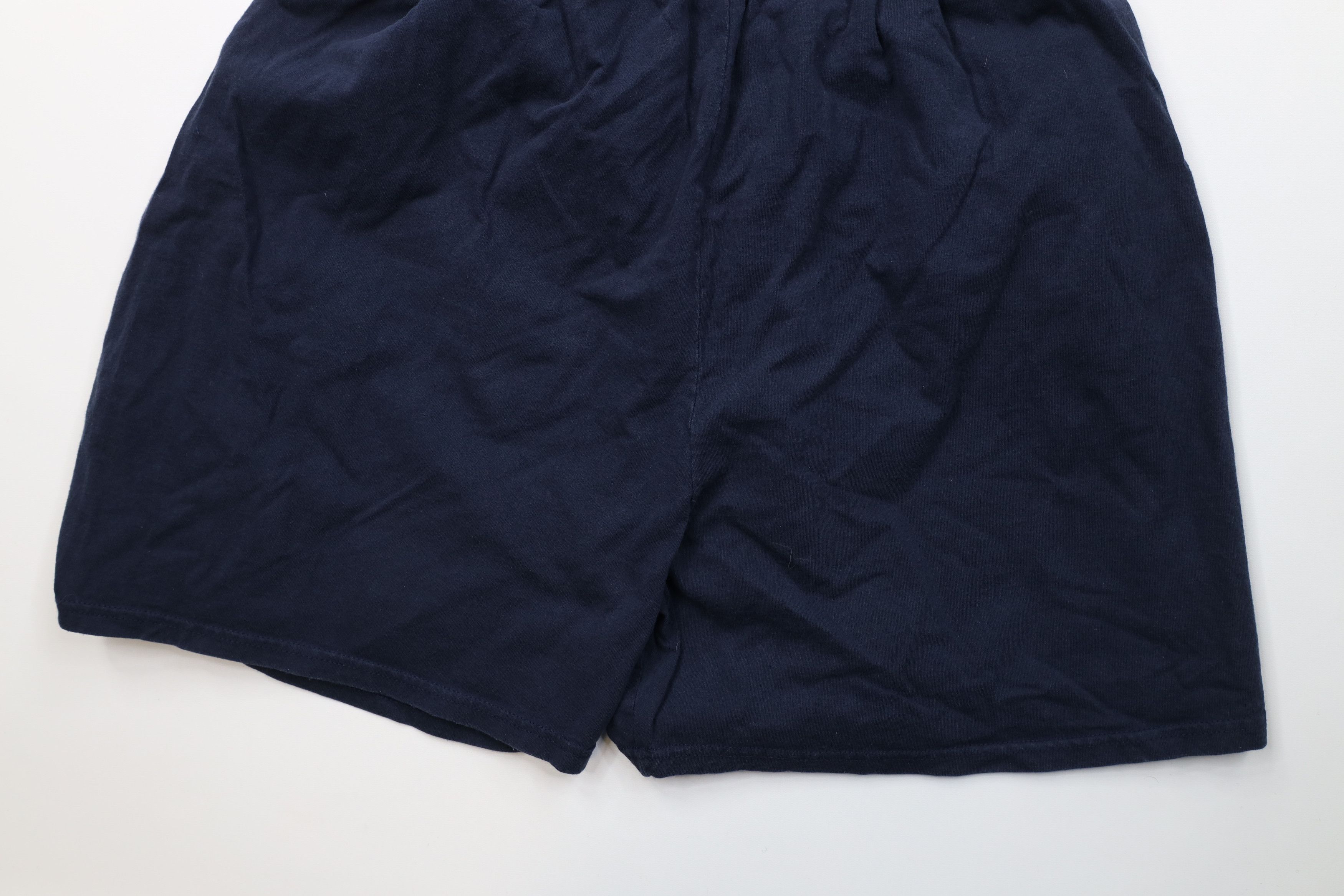 Champion Vintage Champion Above Knee Dad Shorts Navy Blue Cotton Size US 38 / EU 54 - 10 Thumbnail