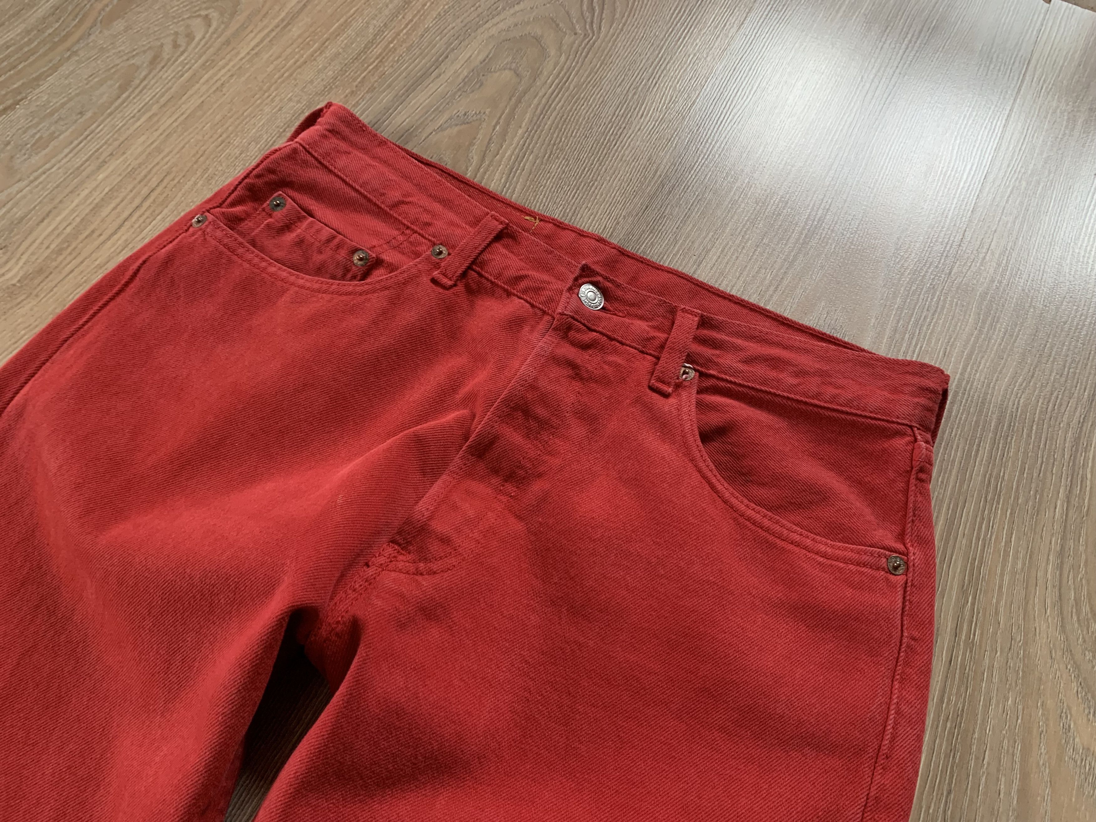 Levi's × Levi's Vintage Clothing × Vintage Vintage Levis 501 Coral Jeans Size US 32 / EU 48 - 4 Thumbnail