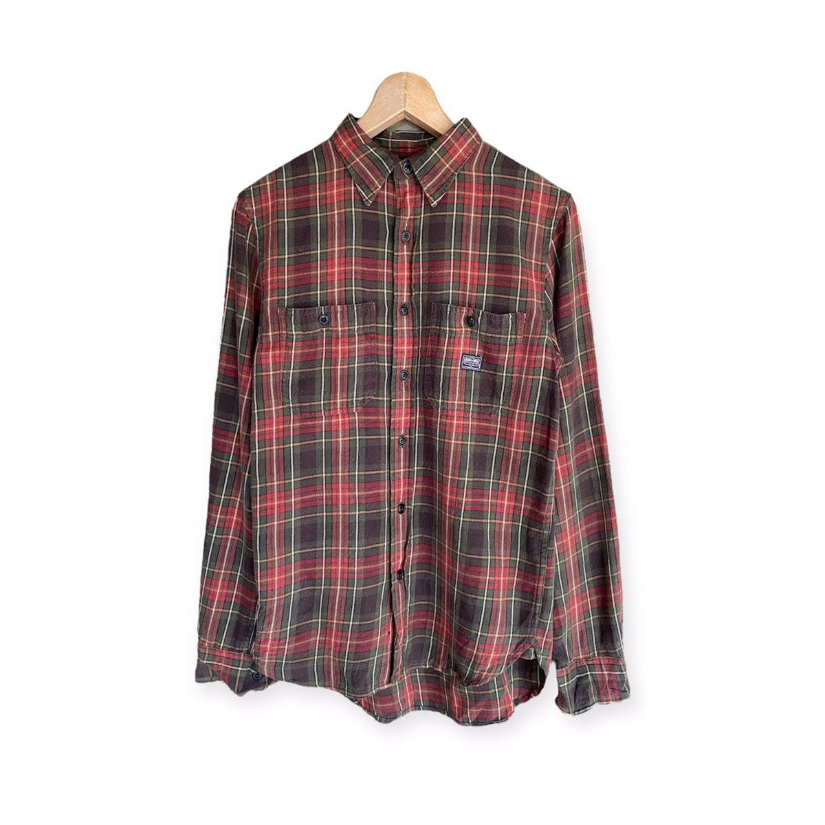 Polo Ralph Lauren Vintage Polo Ralph Lauren Plaid Tartan Flannel Shirt Size US XS / EU 42 / 0 - 1 Thumbnail