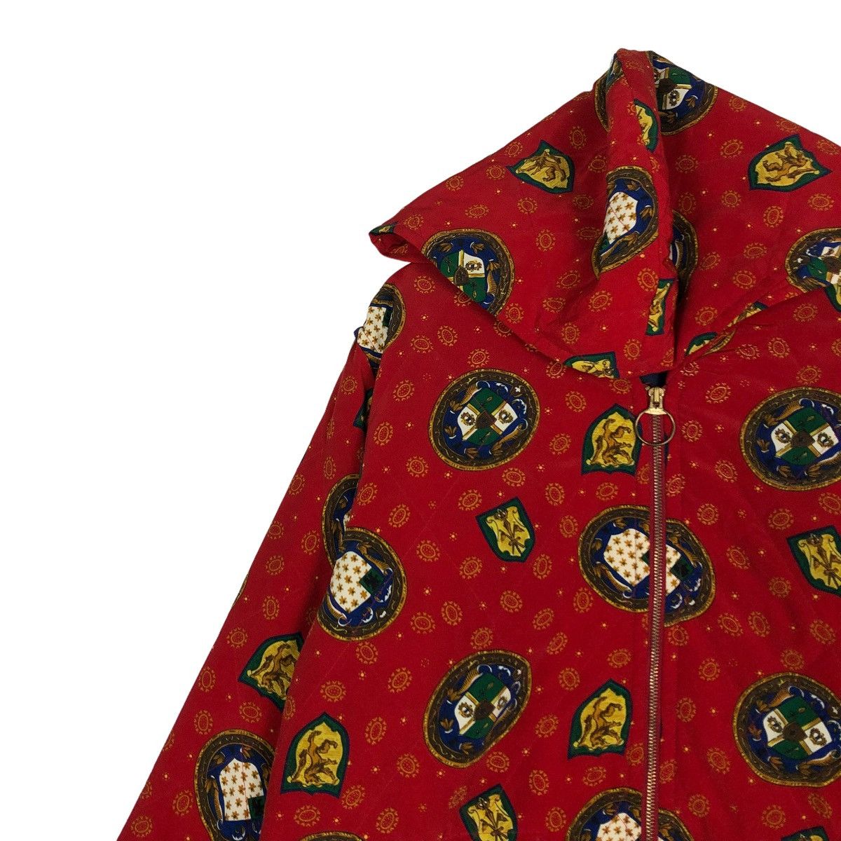 Japanese Brand 🔥VINTAGE CLASSIC JACKET FULL PRINT NOASISTER ISSEY MIYAKE Size L / US 10 / IT 46 - 5 Thumbnail