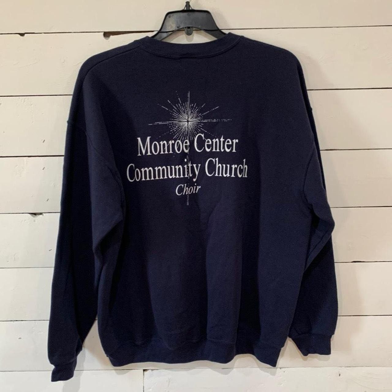 Vintage Vintage 90s Jesus Sweatshirt Size US XL / EU 56 / 4 - 4 Thumbnail