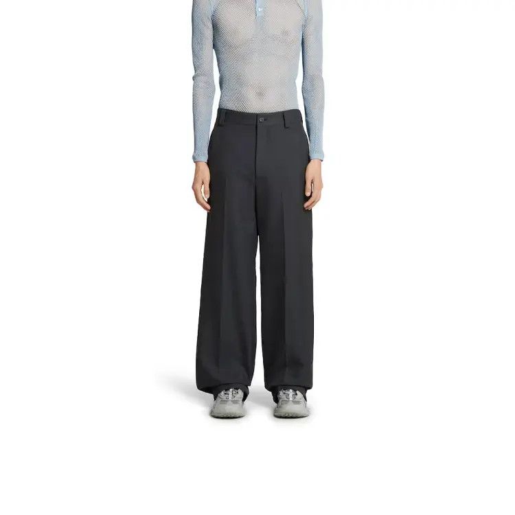 Gucci o1loc1c1225 824321 Cotton Fabric Blend Pant in Dark Blue Size US 38 / EU 54 - 5 Thumbnail