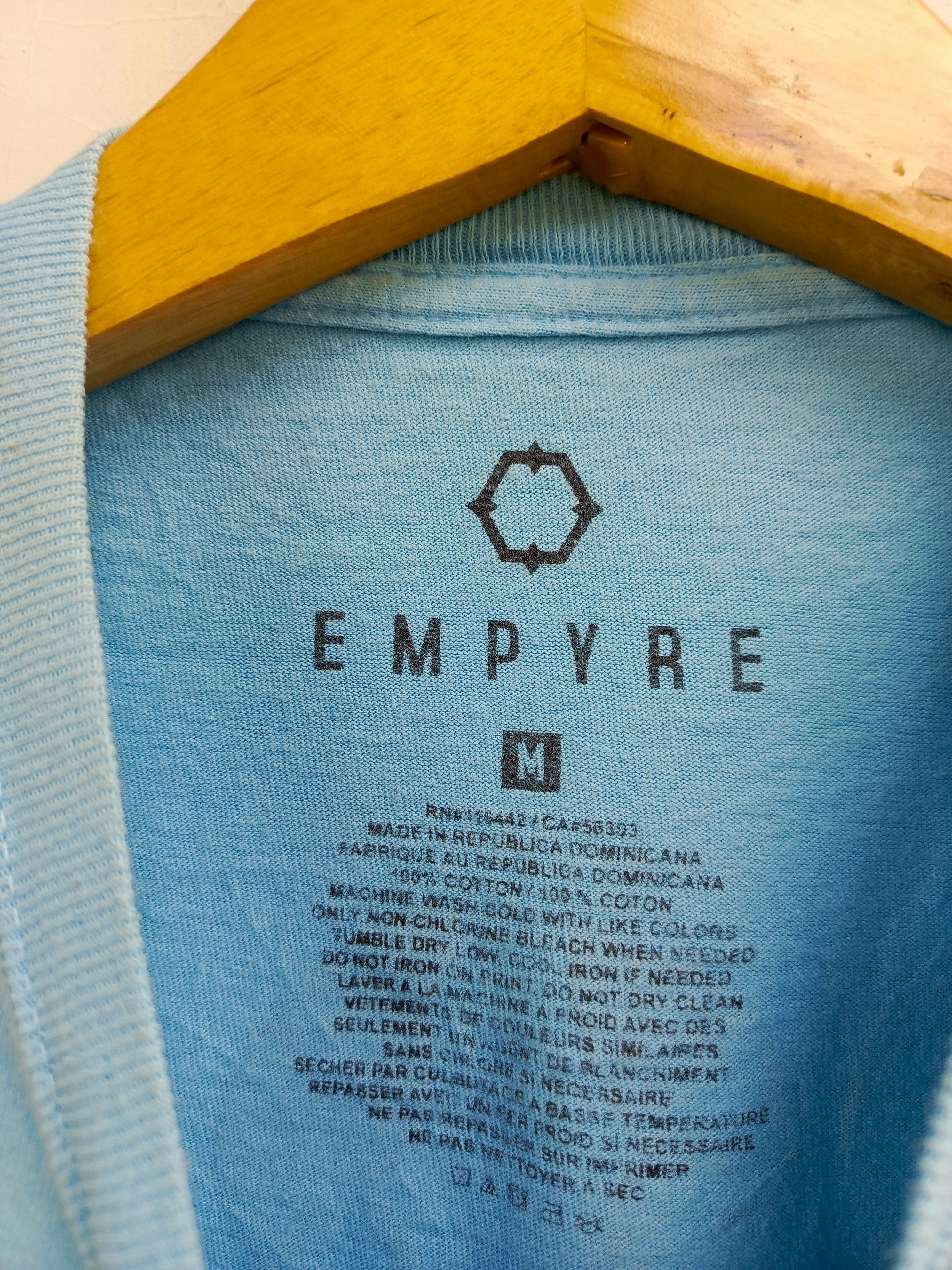 Empyre Empyre Butterfly Print T-Shirt – Skate style Size US M / EU 48-50 / 2 - 3 Thumbnail