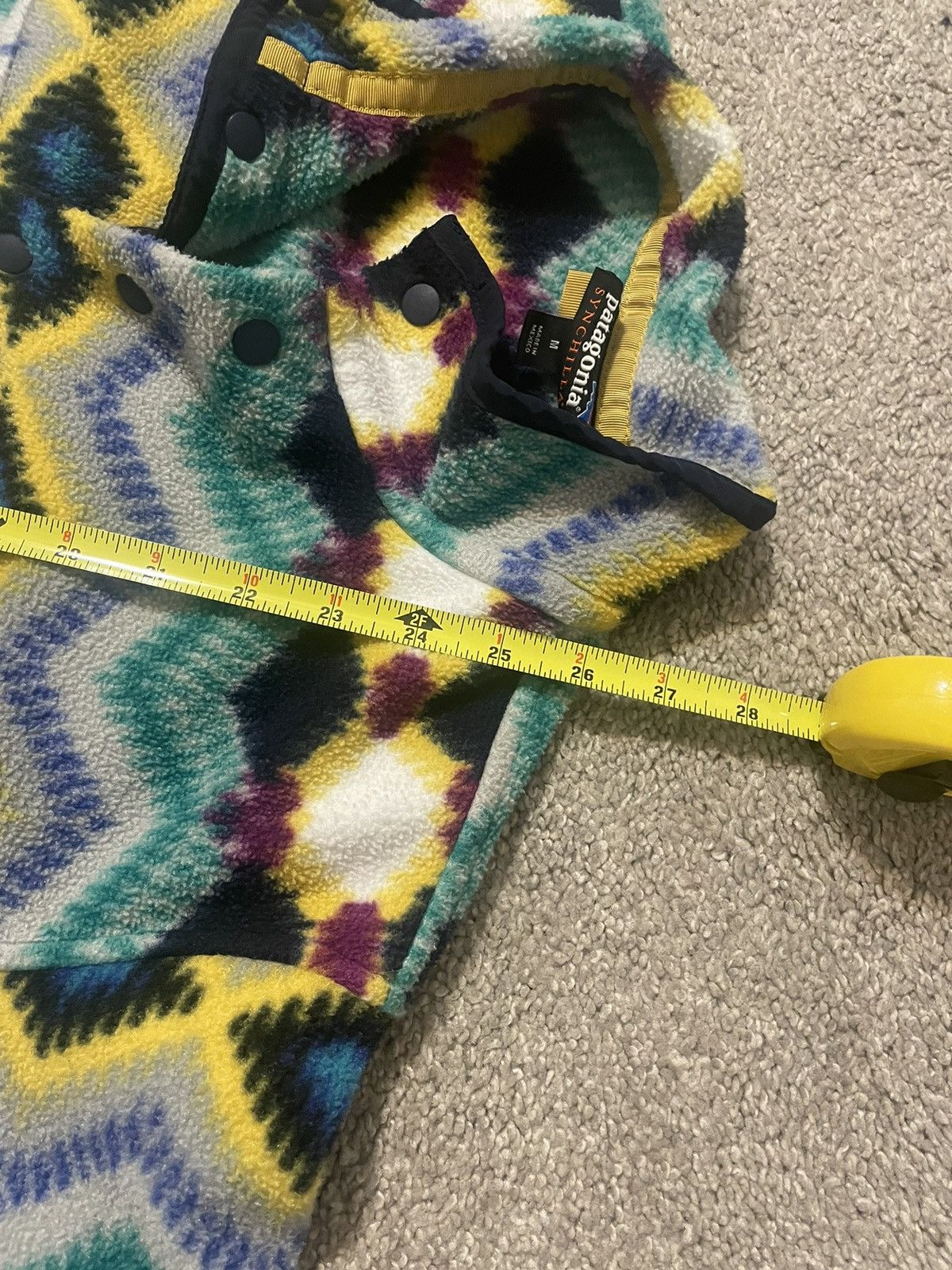 Patagonia Patagonia Synchilla Aztec Fleece Size Medium Timber Twist Size M / US 6-8 / IT 42-44 - 5 Thumbnail