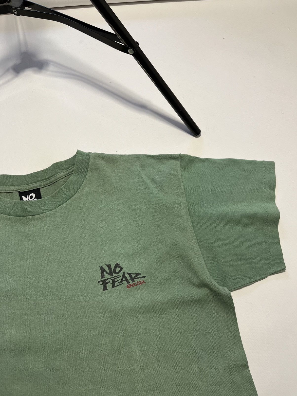 No Fear VINTAGE 90's NO FEAR GEAR SKATE SURF TEE single stitch Size US L / EU 52-54 / 3 - 5 Thumbnail