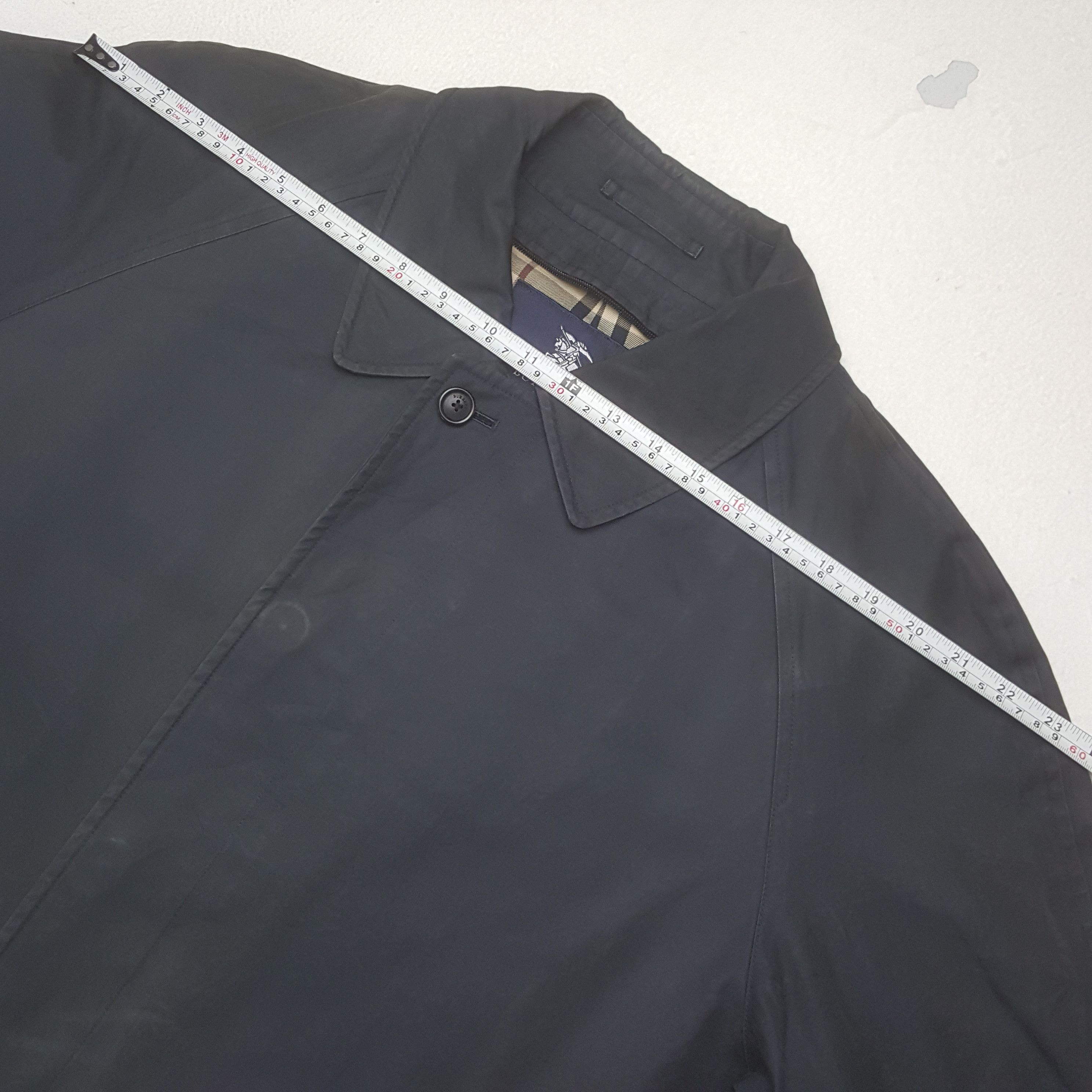 Burberry × Vintage Vintage Burberry London Nova Check Trench Coat Jacket Size US L / EU 52-54 / 3 - 4 Thumbnail