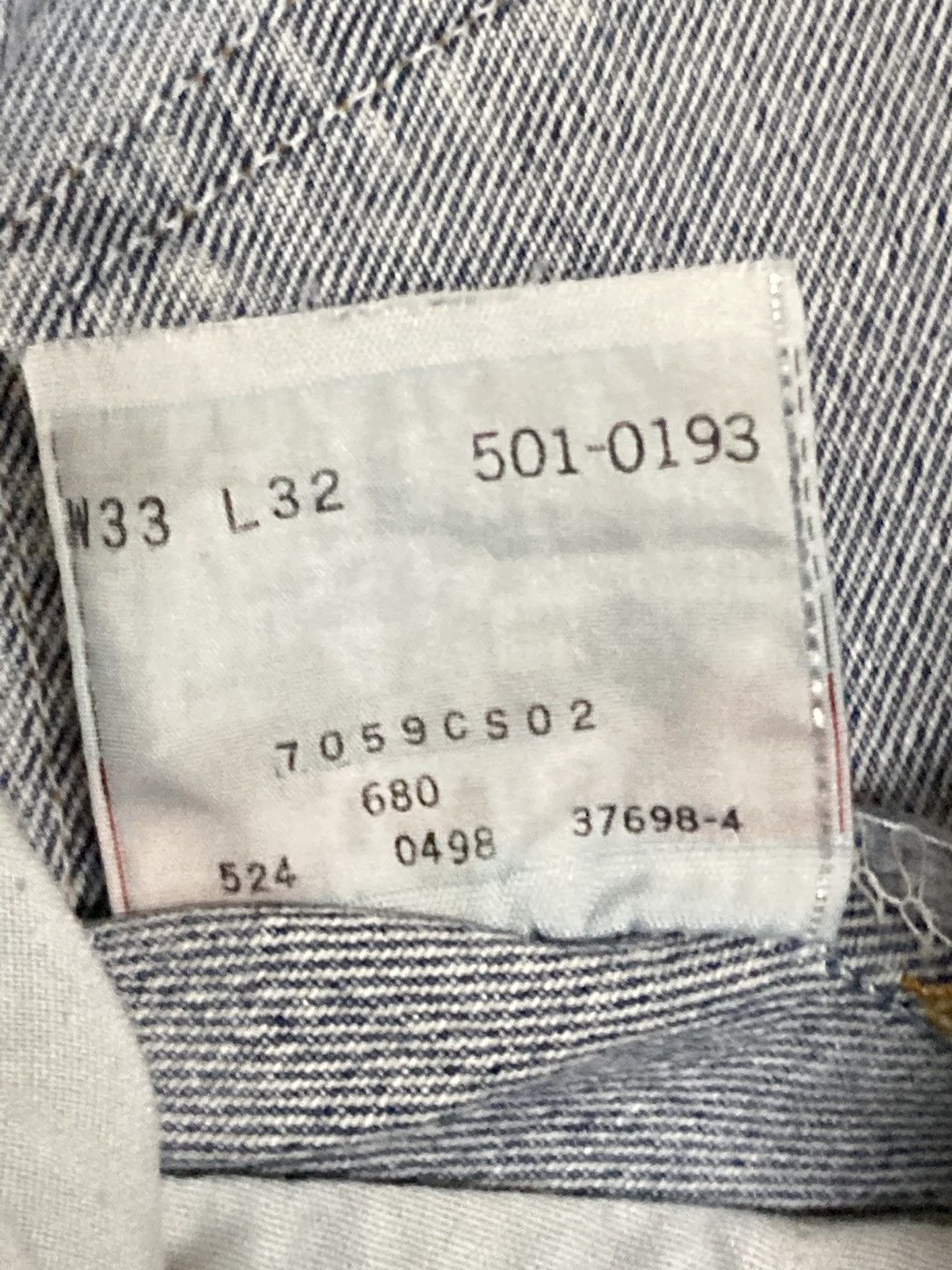 Levi's Vintage 90’s Levis 501 jeans Made in USA for Men Size US 33 - 7 Thumbnail