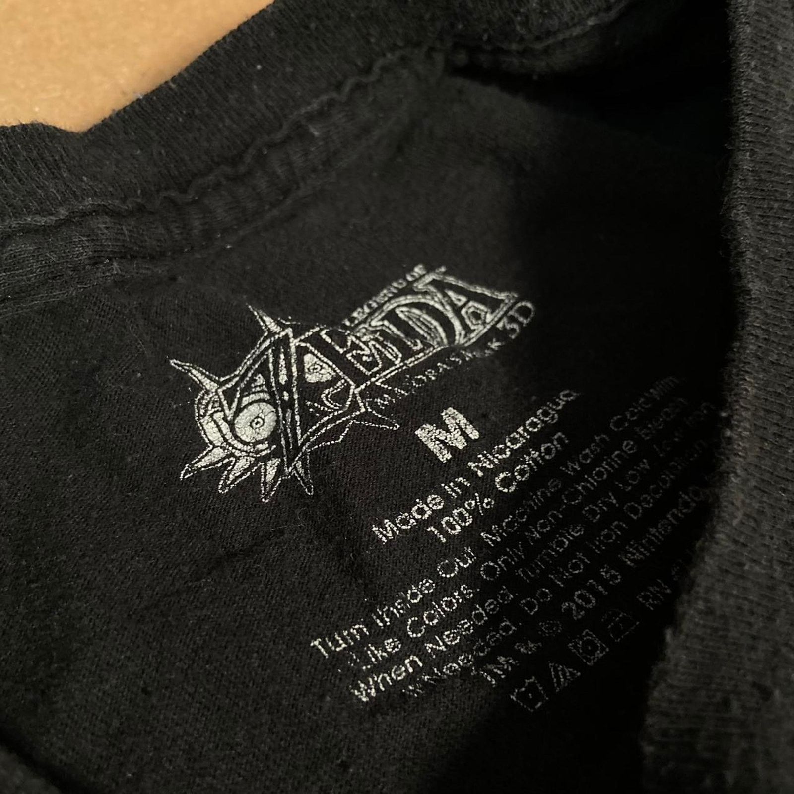 Hanes Modern zelda nintendo 3ds tee shirt black M Size US M / EU 48-50 / 2 - 3 Thumbnail