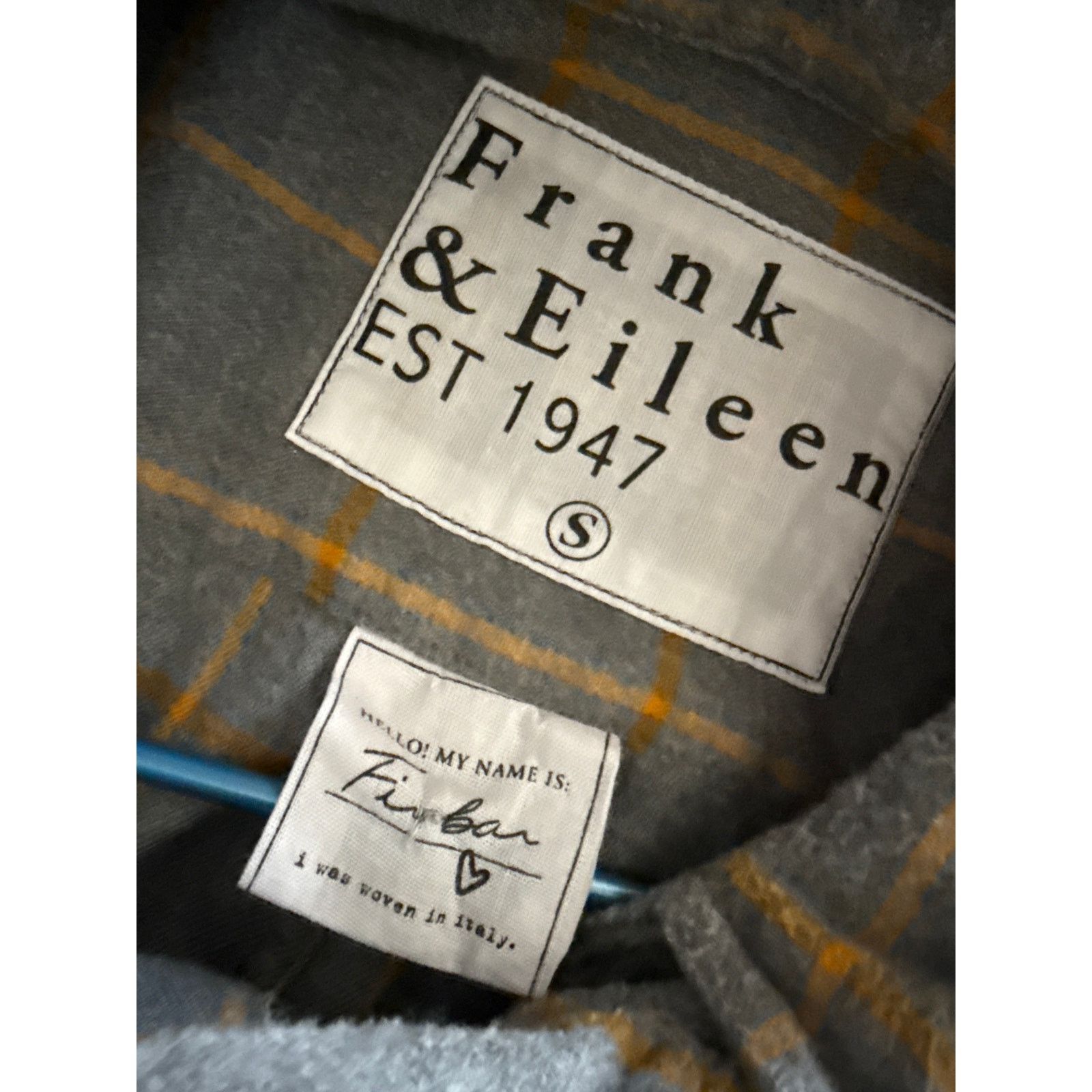 Frank & Eileen Frank & Eileen Finbar Men's Flannel Plaid Shirt Size US S / EU 44-46 / 1 - 7 Thumbnail