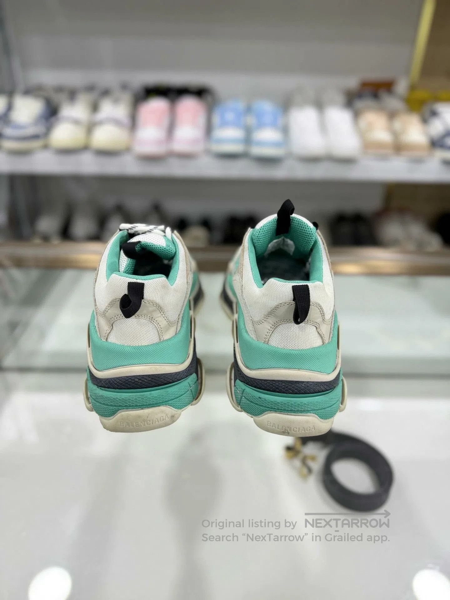 Balenciaga Balenciaga Triple S Mint Green Size 39. Size US 8 / IT 38 - 3 Thumbnail